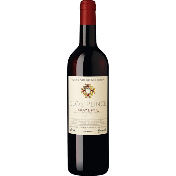 Clos Plince, Pomerol AOP, Bordeaux, 2016, Rotwein