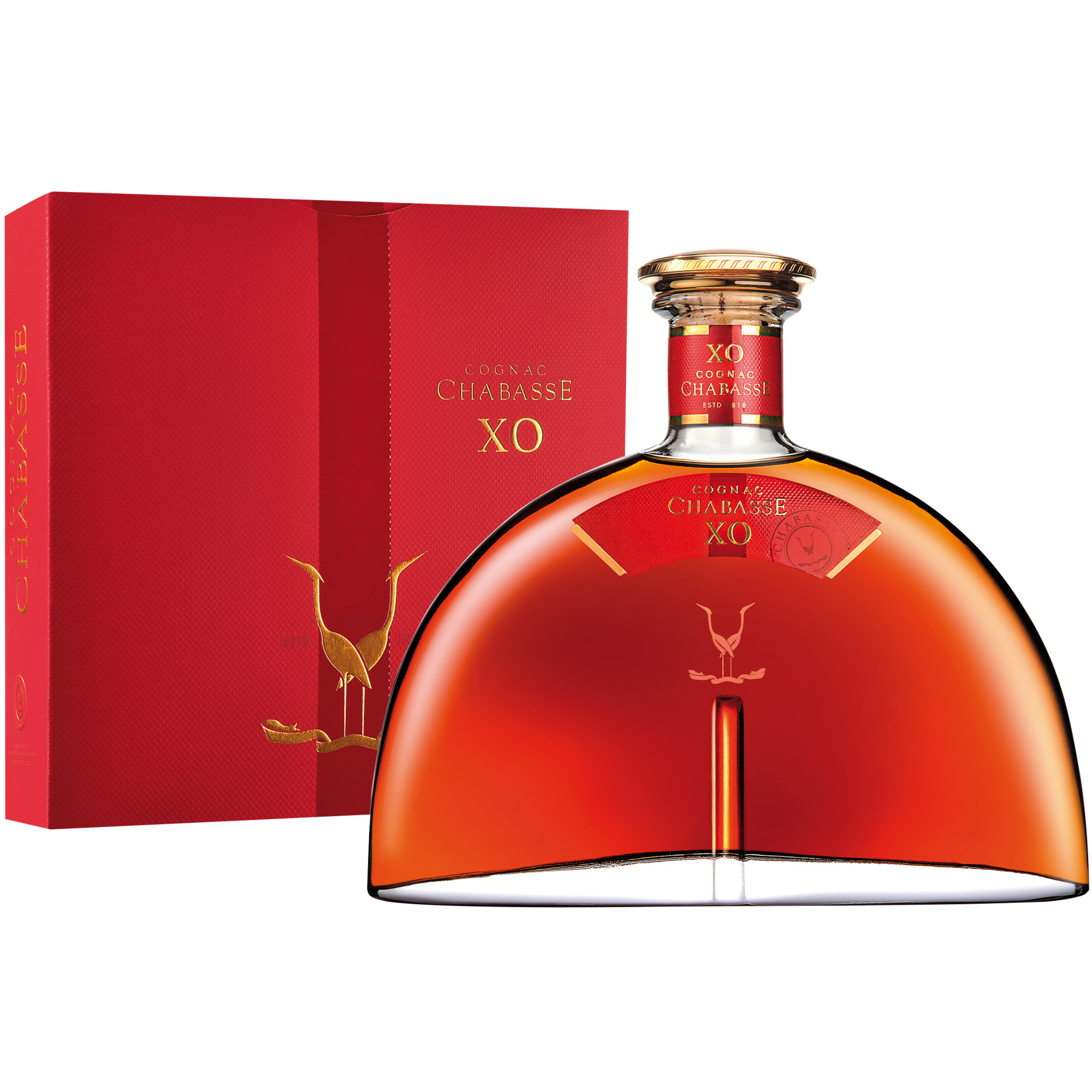 Cognac Chabasse XO, Cognac AOP, Geschenketui, 0,7L, Spirituosen