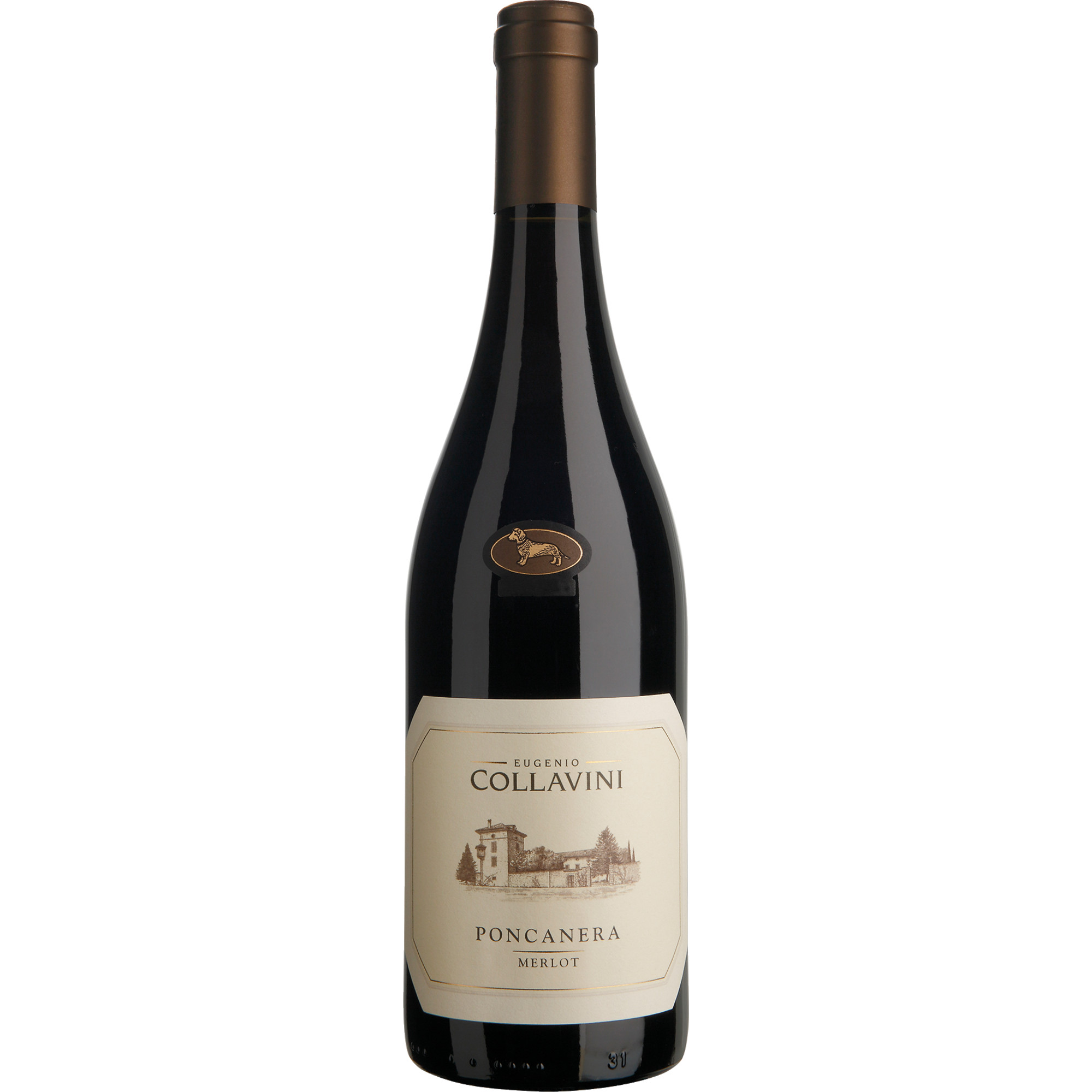 Collavini Poncanera Merlot, Veneto IGT, Friaul, 2022, Rotwein