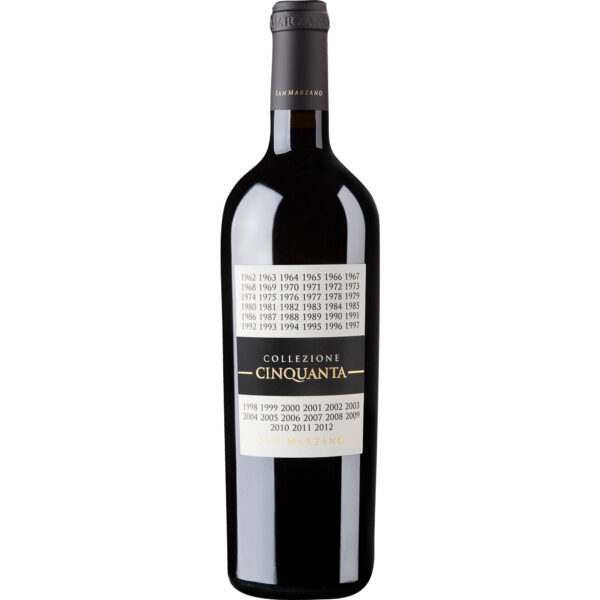 Collezione Cinquanta Vino Rosso, Vino Rosso d'Italia, Apulien, Rotwein