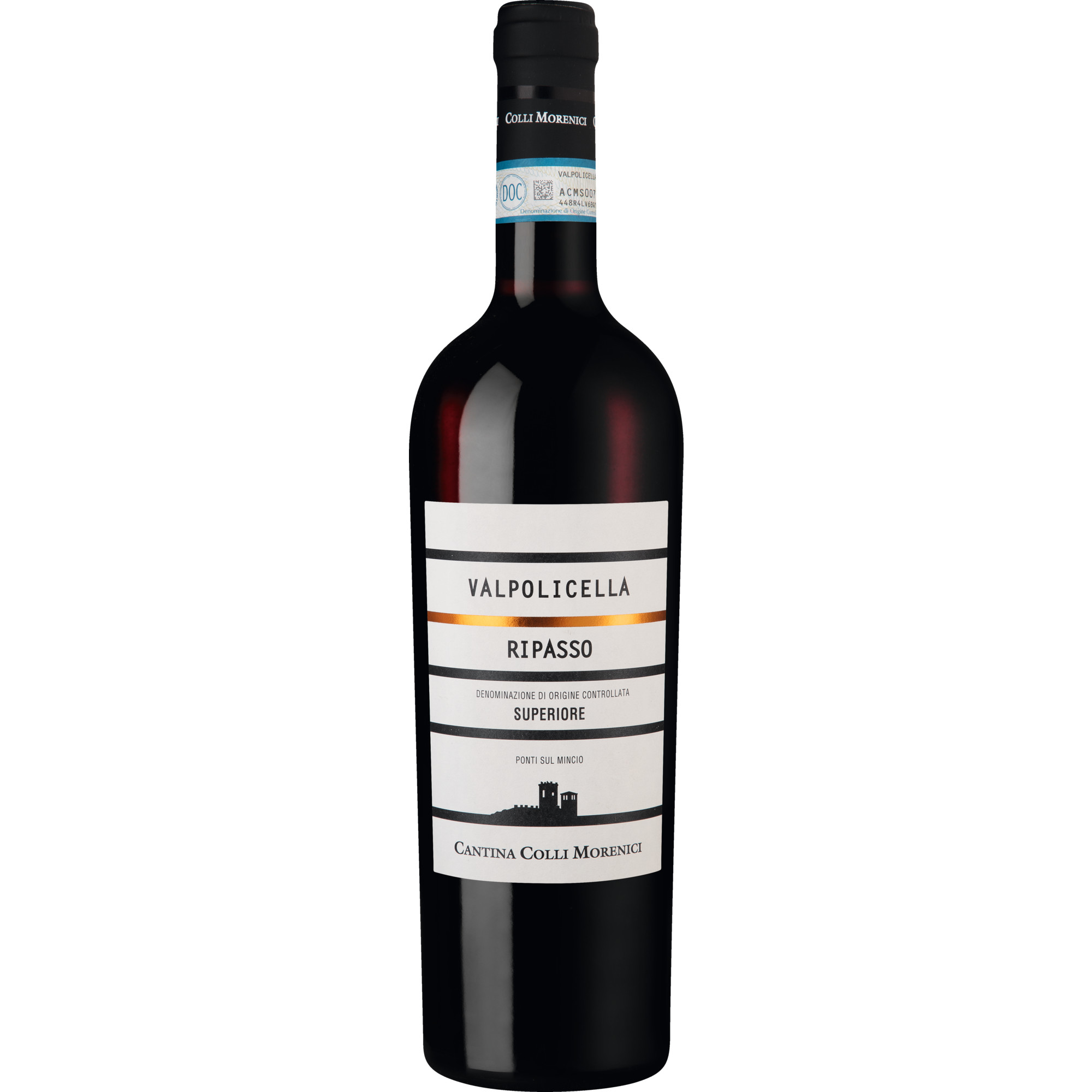 Colli Morenici Ripasso Superiore, Valpolicella Ripasso DOC Superiore, Venetien, 2020, Rotwein