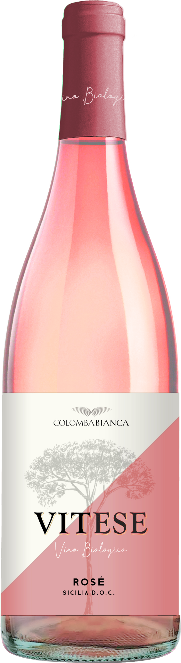 Colomba Bianca Vitese Rosé Sicilia DOC 2024 BIO