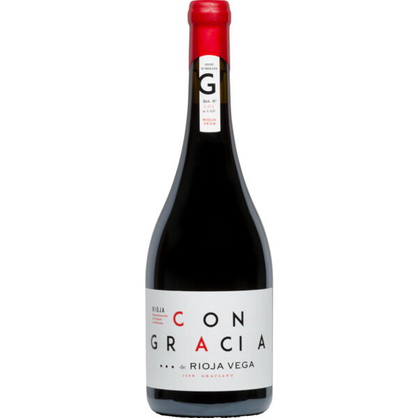 Con Gracia Graciano de Rioja Vega, Rioja DOCa, Rioja, 2018, Rotwein