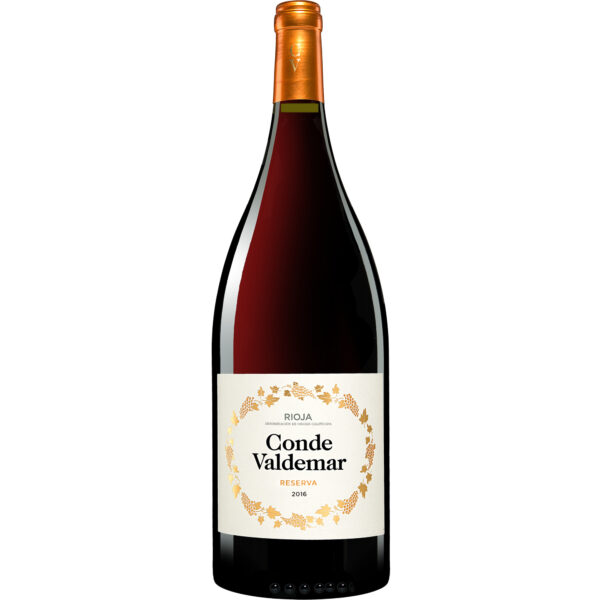 Conde de Valdemar Reserva - 1,5 L. Magnum 2016 1.5L 14% Vol. Rotwein Trocken aus Spanien