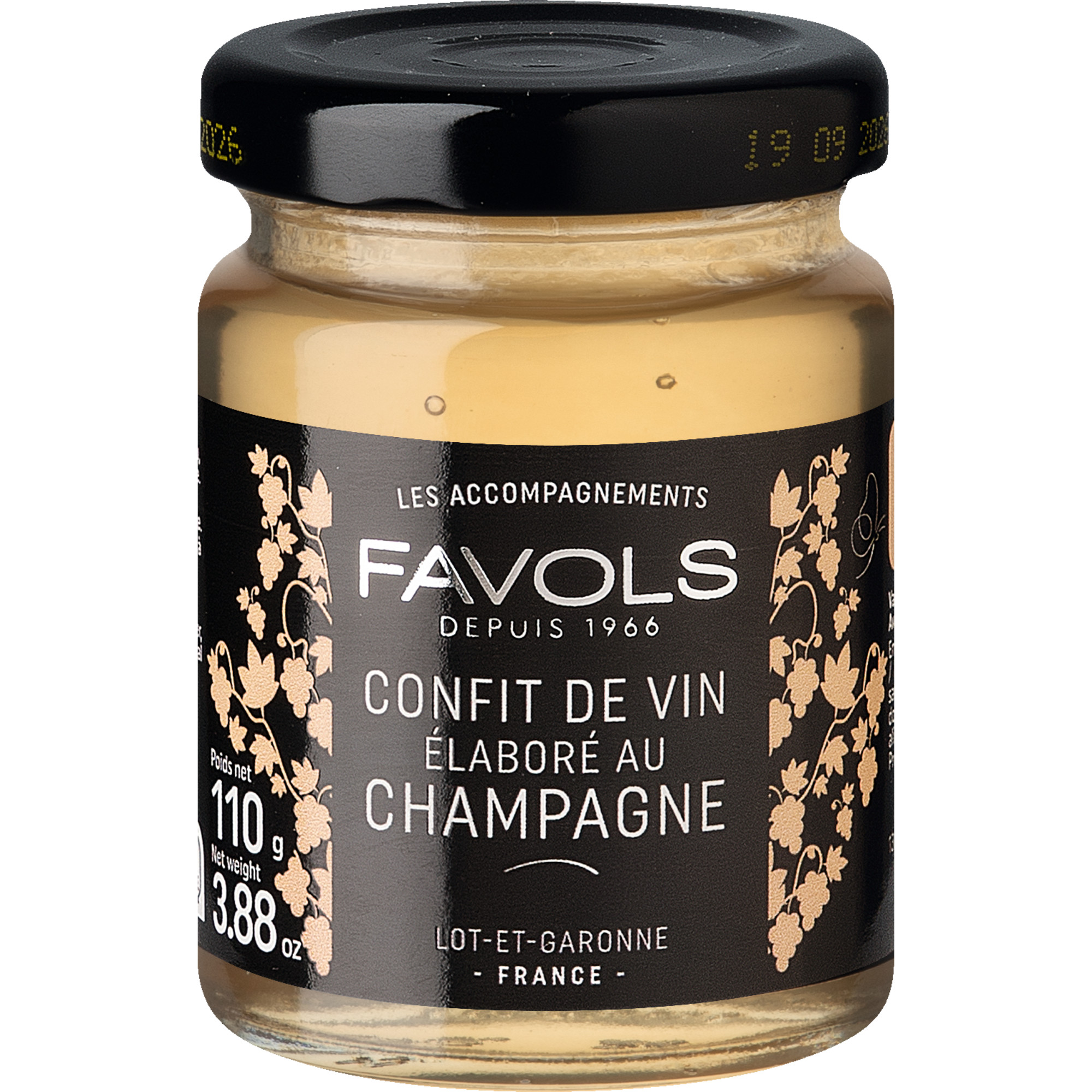Confit de Champagne, Weingelee aus Champagner, 110 g, Food