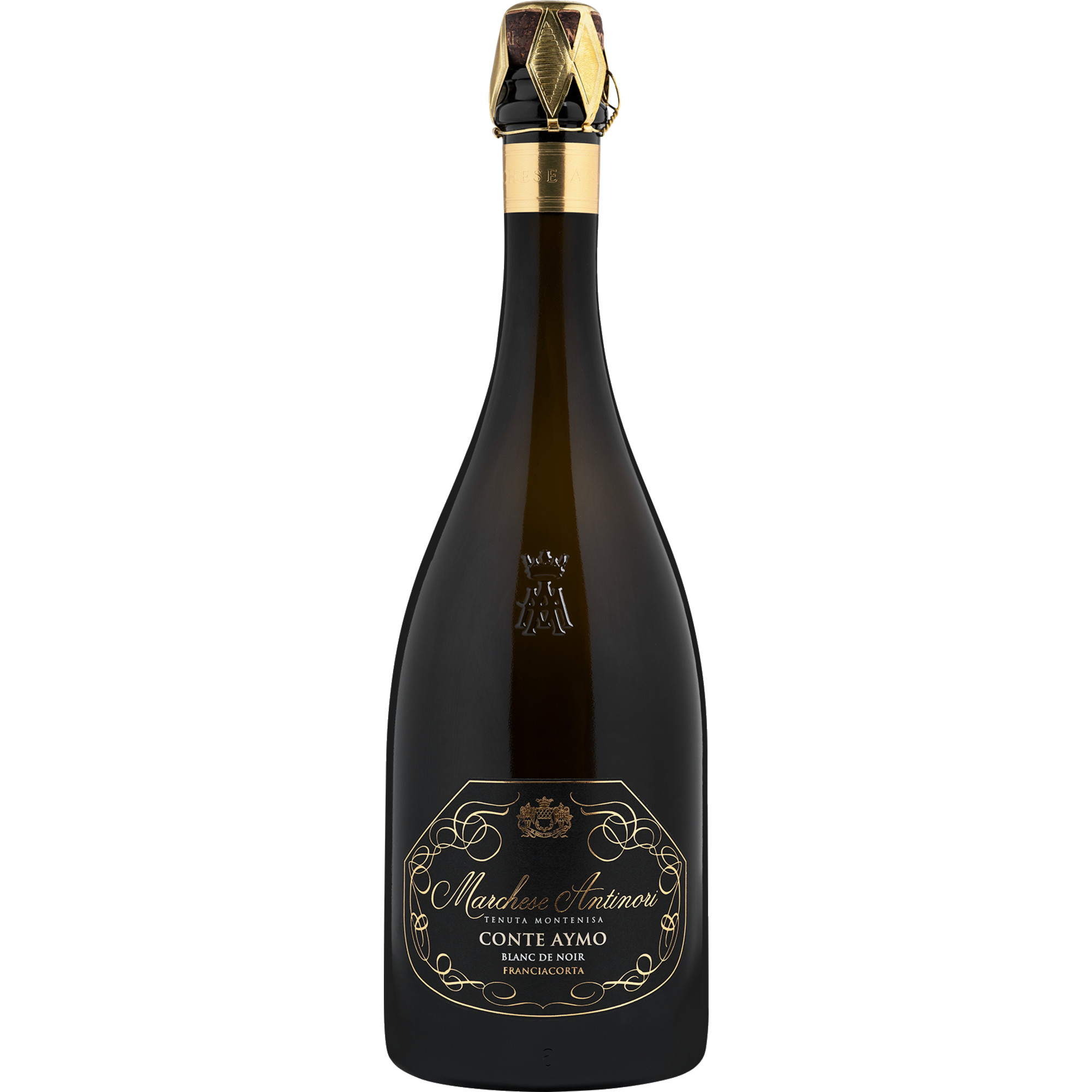 Conte Aymo Blanc de Noir, Brut, Franciacorta, Lombardei, 2020, Schaumwein