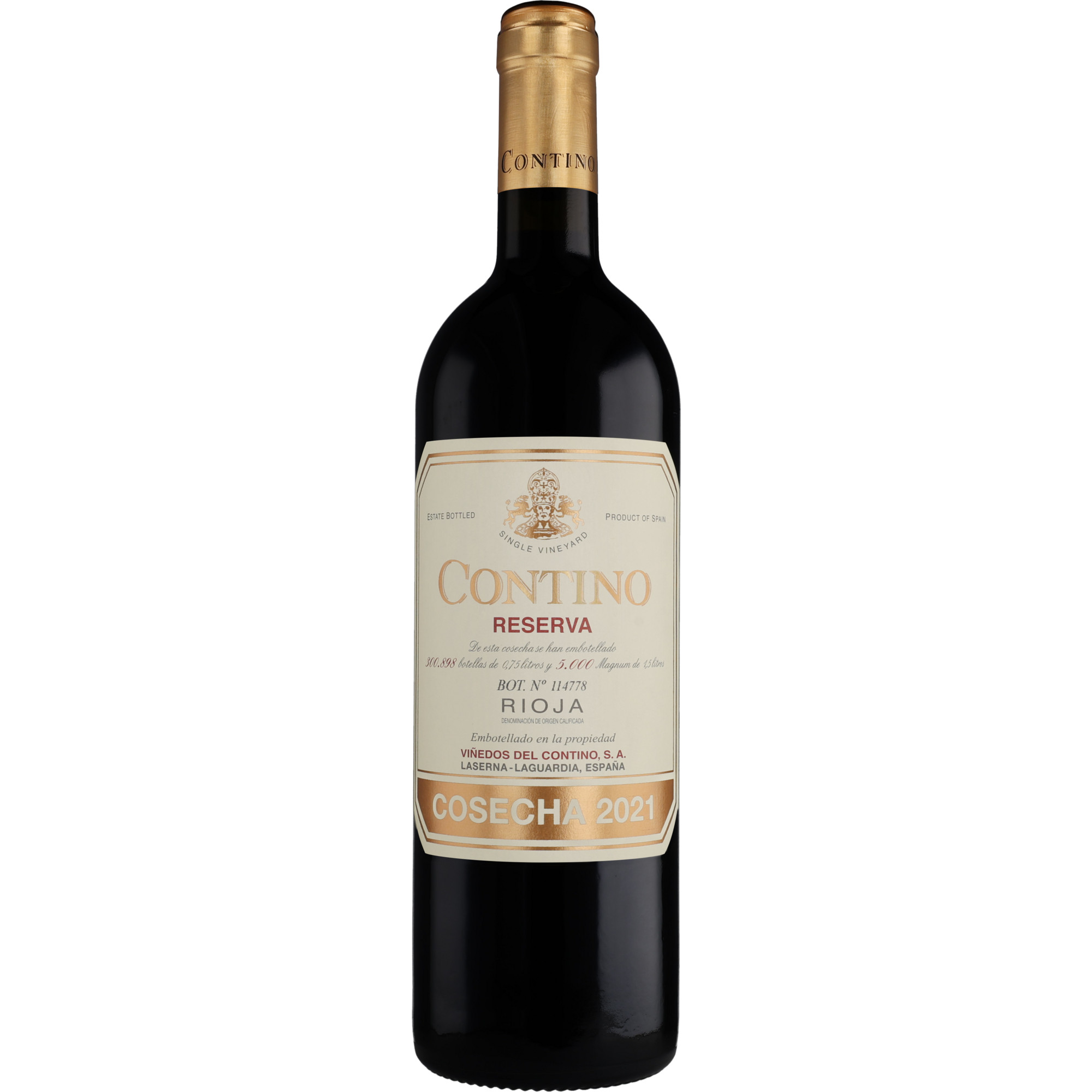 Contino Reserva 2021 0.75L 14% Vol. Rotwein Trocken aus Spanien