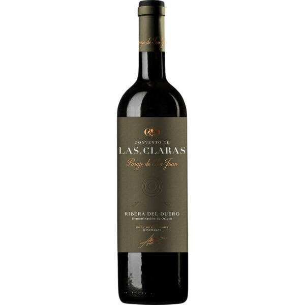 Convento de Las Claras Paraje de San Juan, Ribera del Duero DO, Vino de la Tierra de Castilla, 2018, Rotwein