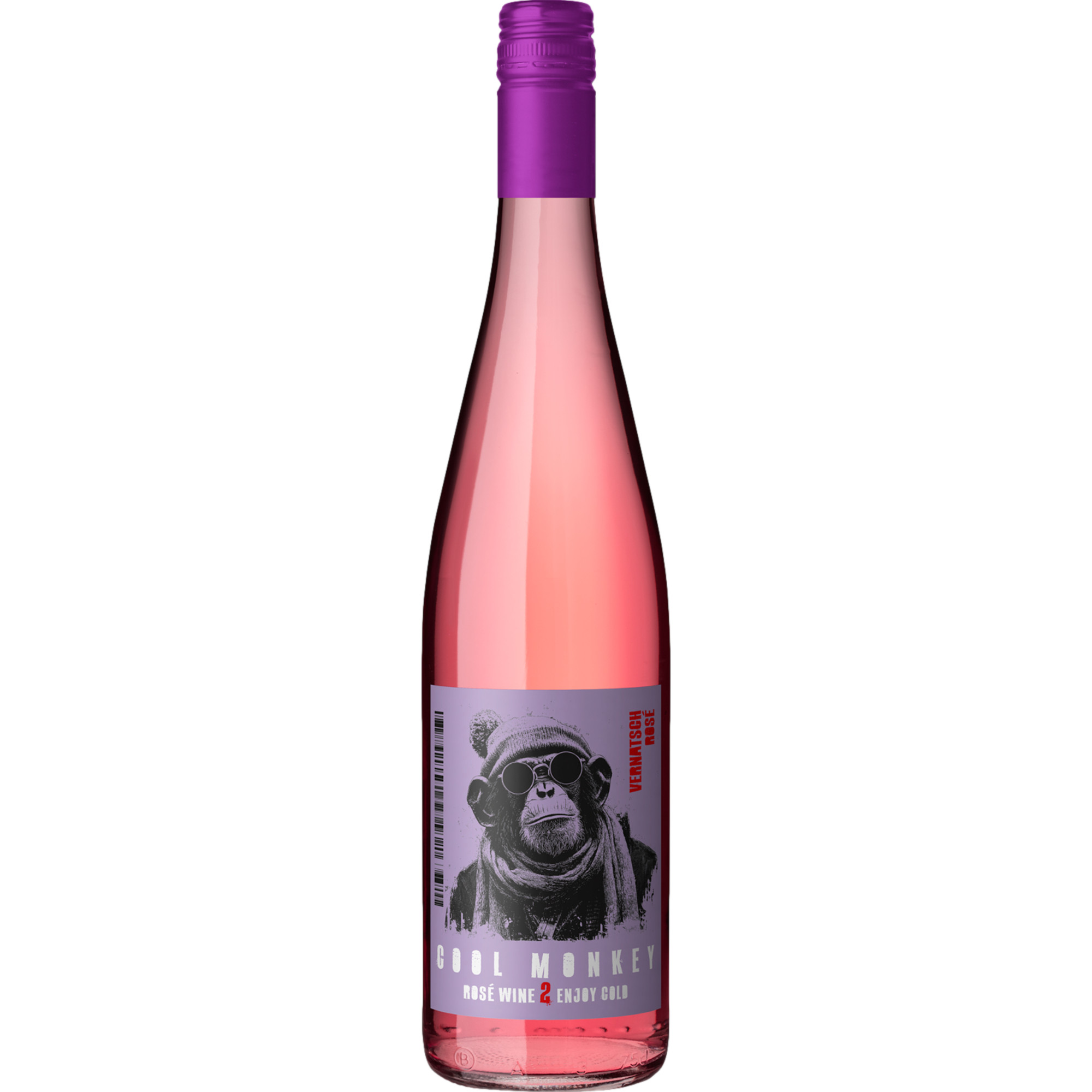 Cool Monkey Vernatsch Rosé, Feinherb, Württemberg, Württemberg, Roséwein