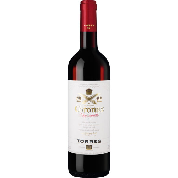 Coronas Tempranillo, Catalunya DO, Katalonien, 2021, Rotwein