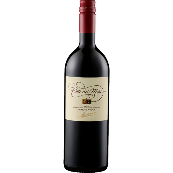 Corte dei Mori Nero d'Avola, Terre Siciliane IGT, 1 L, Sizilien, 2024, Rotwein