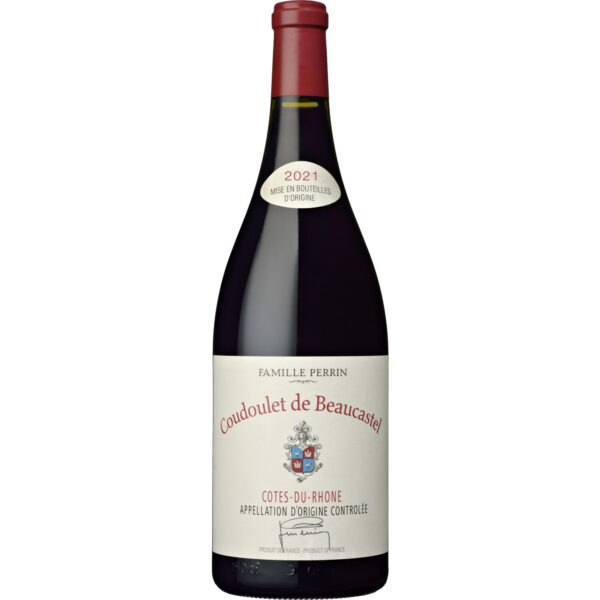 Coudoulet de Beaucastel Bio, Côtes du Rhône, Magnum, Rhône, 2021, Rotwein