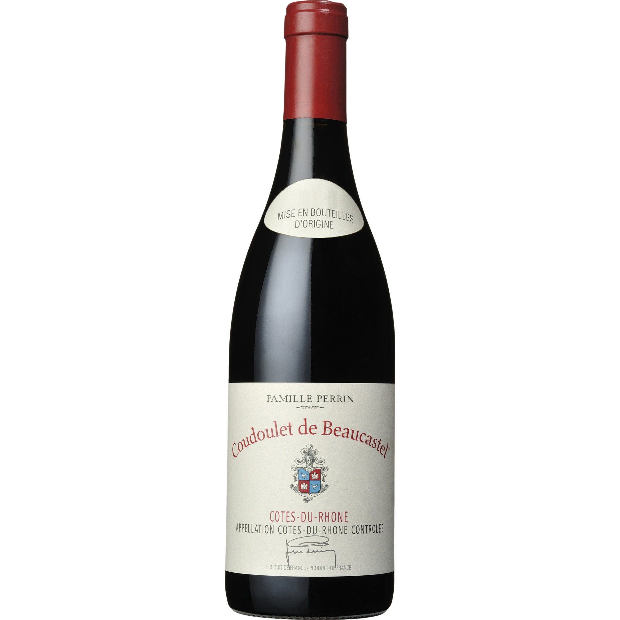 Coudoulet de Beaucastel, Côtes-du-Rhône Bio, Côtes du Rhône AOP, Rhône, 2023, Rotwein