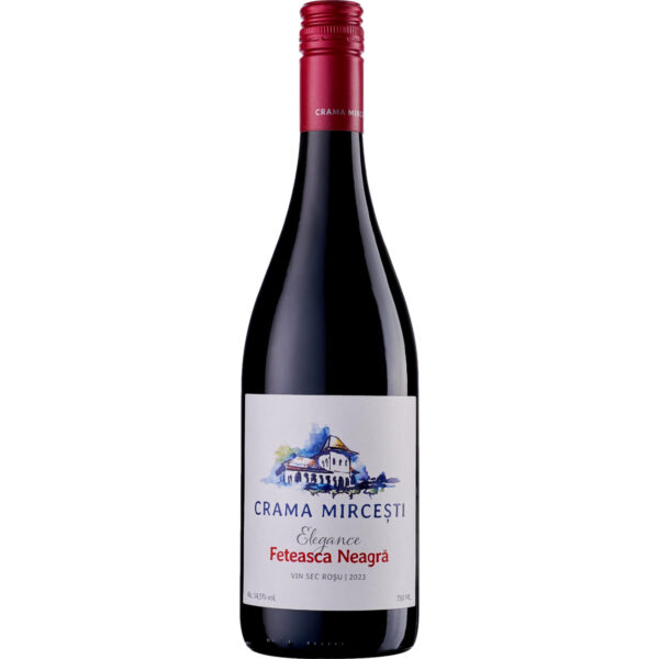 Crama Mircesti Feteasca Neagra Elegance, IGP Codru, Codru, 2023, Rotwein