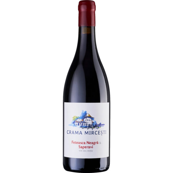 Crama Mircesti Feteasca Neagra Saperavi, IGP Codru, Codru, 2024, Rotwein