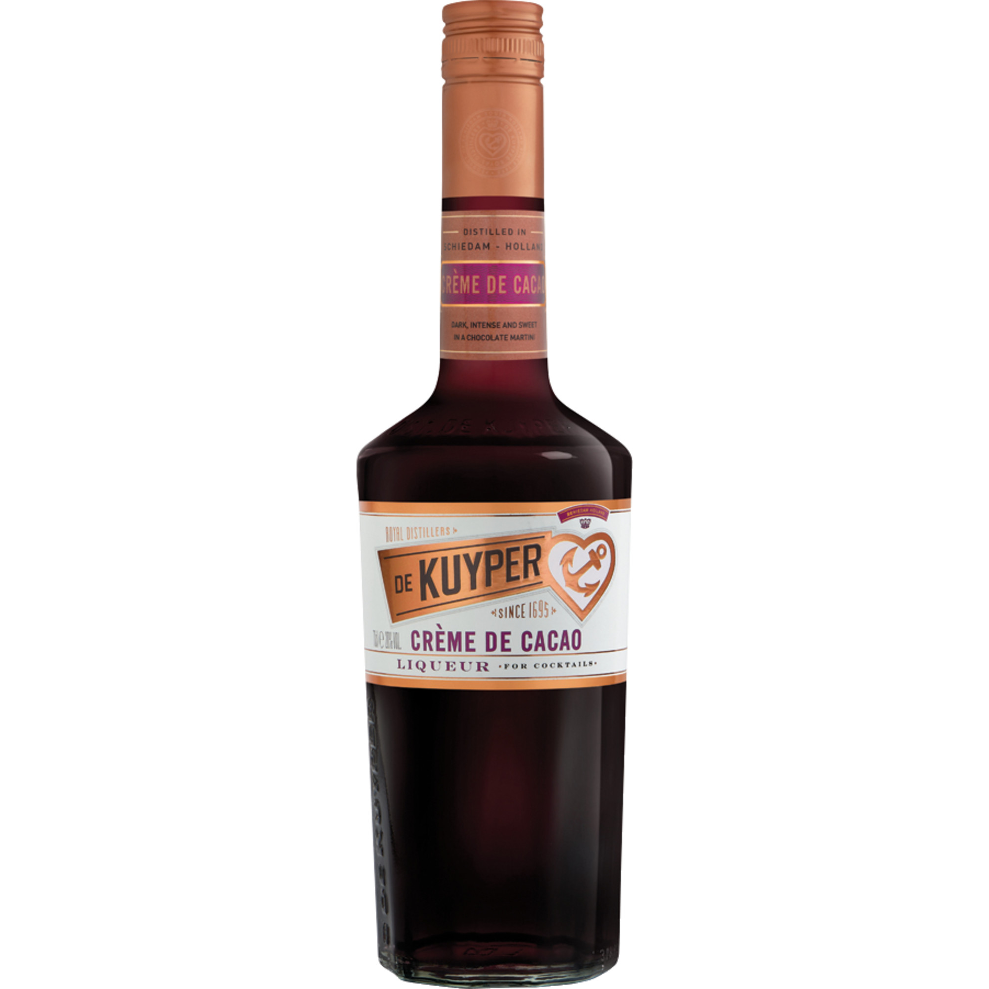 Creme de Cacao dark DeKuyper, 0,7L, 20% Vol., Spirituosen