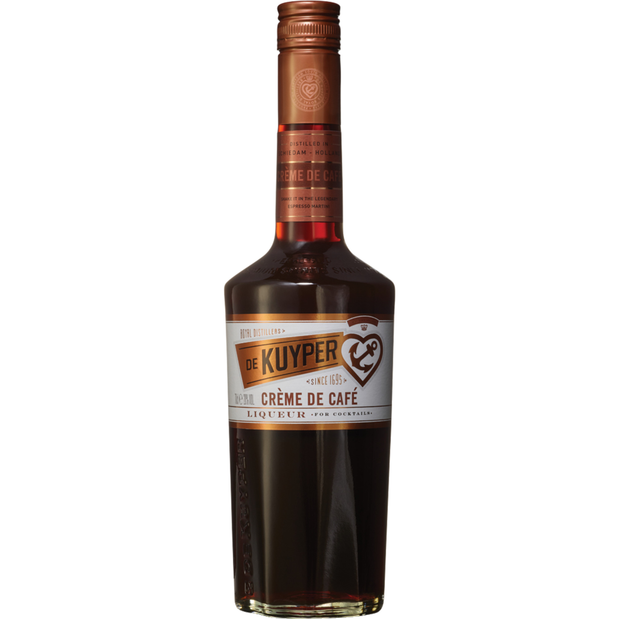 Creme de Cafe DeKuyper, 0,7L, 20% Vol., Spirituosen