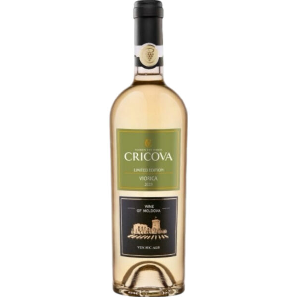 Cricova Limited Edition Viorica, IGP Codru, Codru, 2024, Weißwein