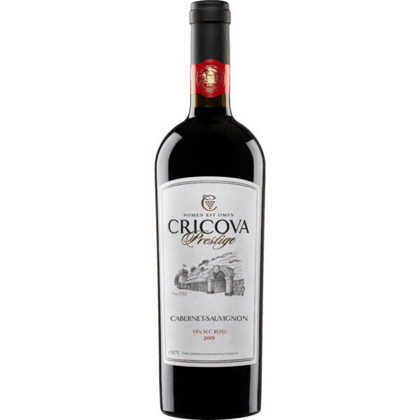 Cricova Prestige Cabernet Sauvignon, IGP Codru, Codru, 2023, Rotwein