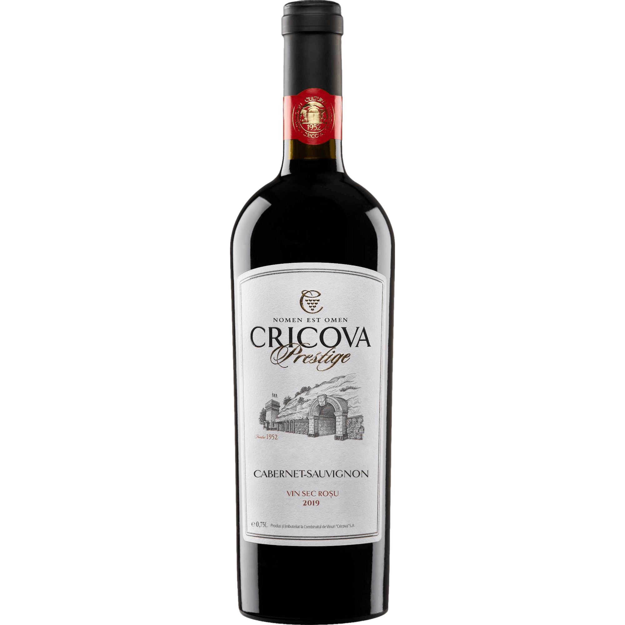 Cricova Prestige Cabernet Sauvignon, IGP Codru, Codru, 2023, Rotwein