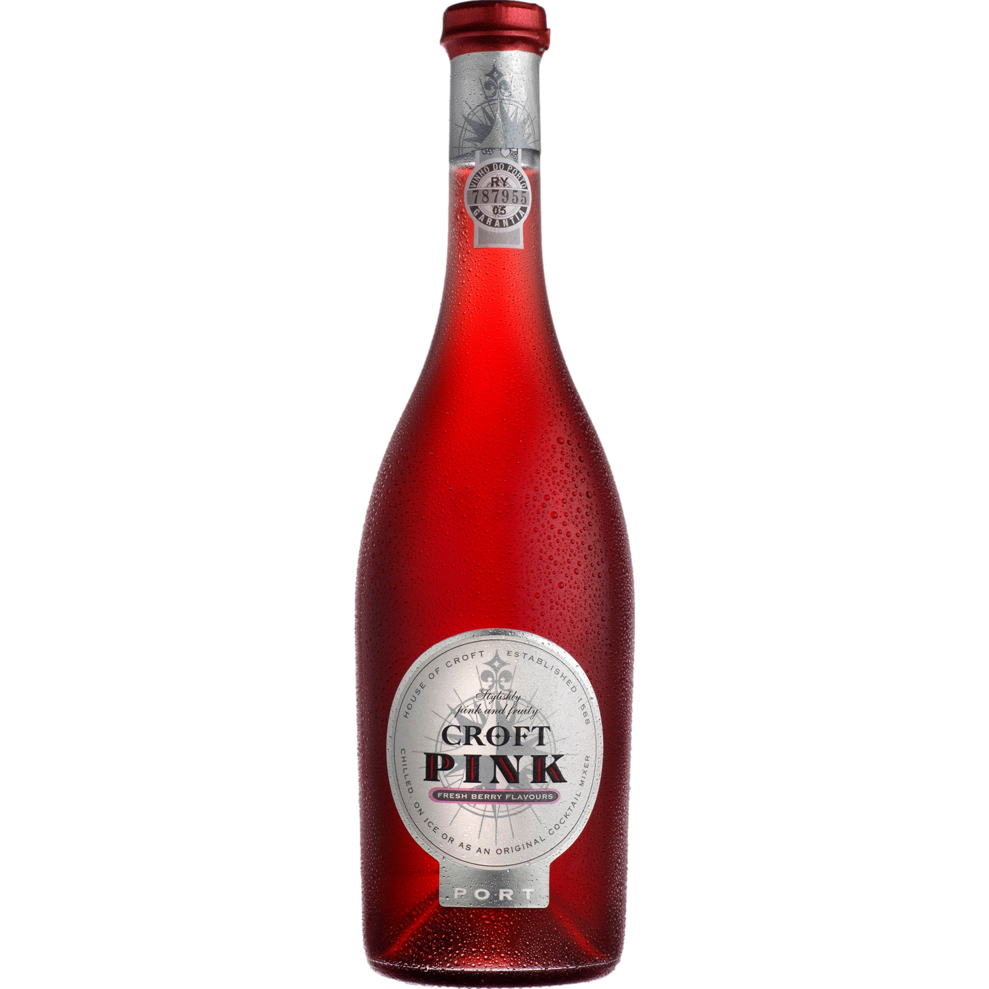 Croft Pink Port, 0,7 L, 19% Vol, Douro, Spirituosen
