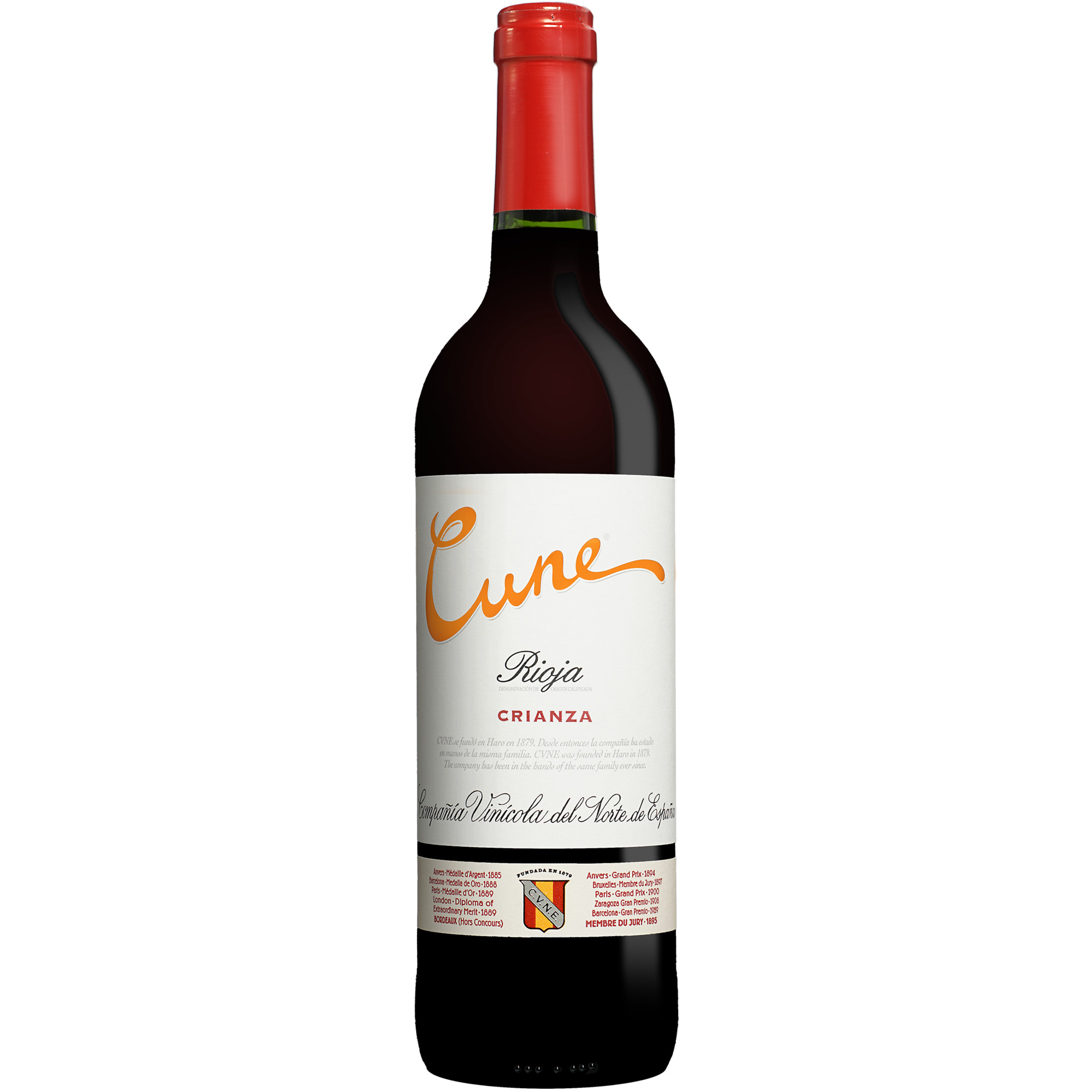 Cune Crianza 2022 0.75L 13.5% Vol. Rotwein Trocken aus Spanien