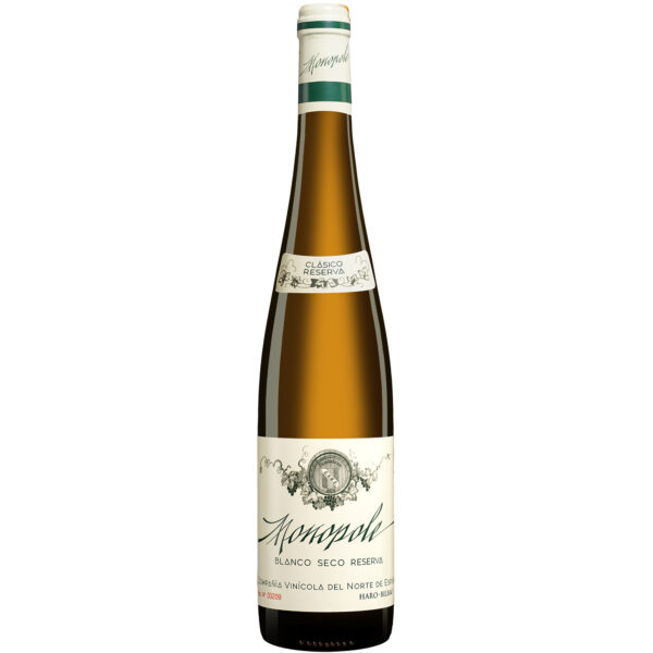 Cune Monopole Blanco Clásico Seco Reserva 2021 0.75L 13% Vol. Weißwein Trocken aus Spanien