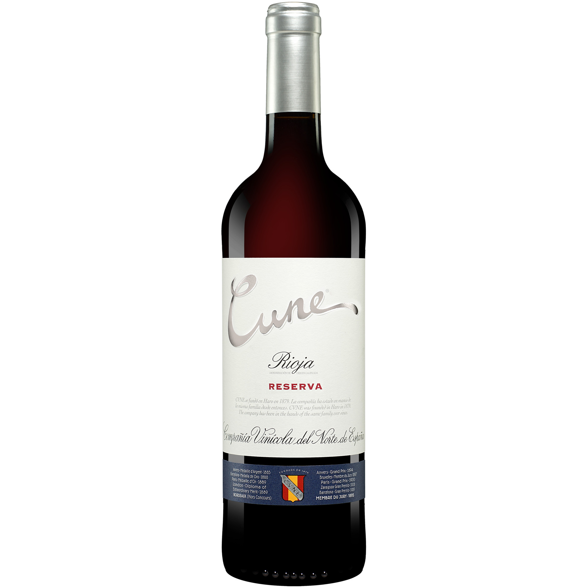 Cune Reserva 2020 0.75L 14% Vol. Rotwein Trocken aus Spanien