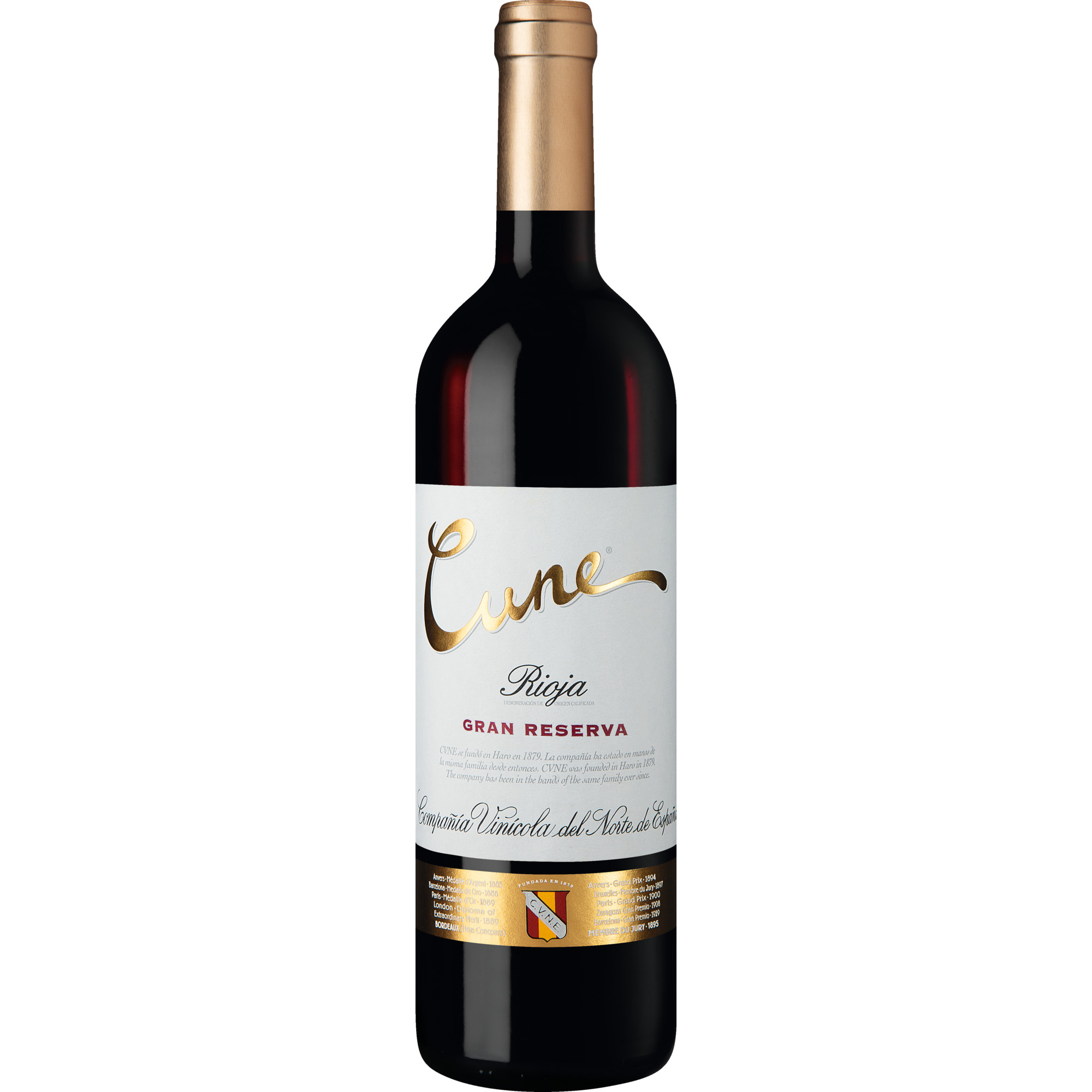 Cune Rioja Gran Reserva, Rioja DOCa, Rioja, 2018, Rotwein