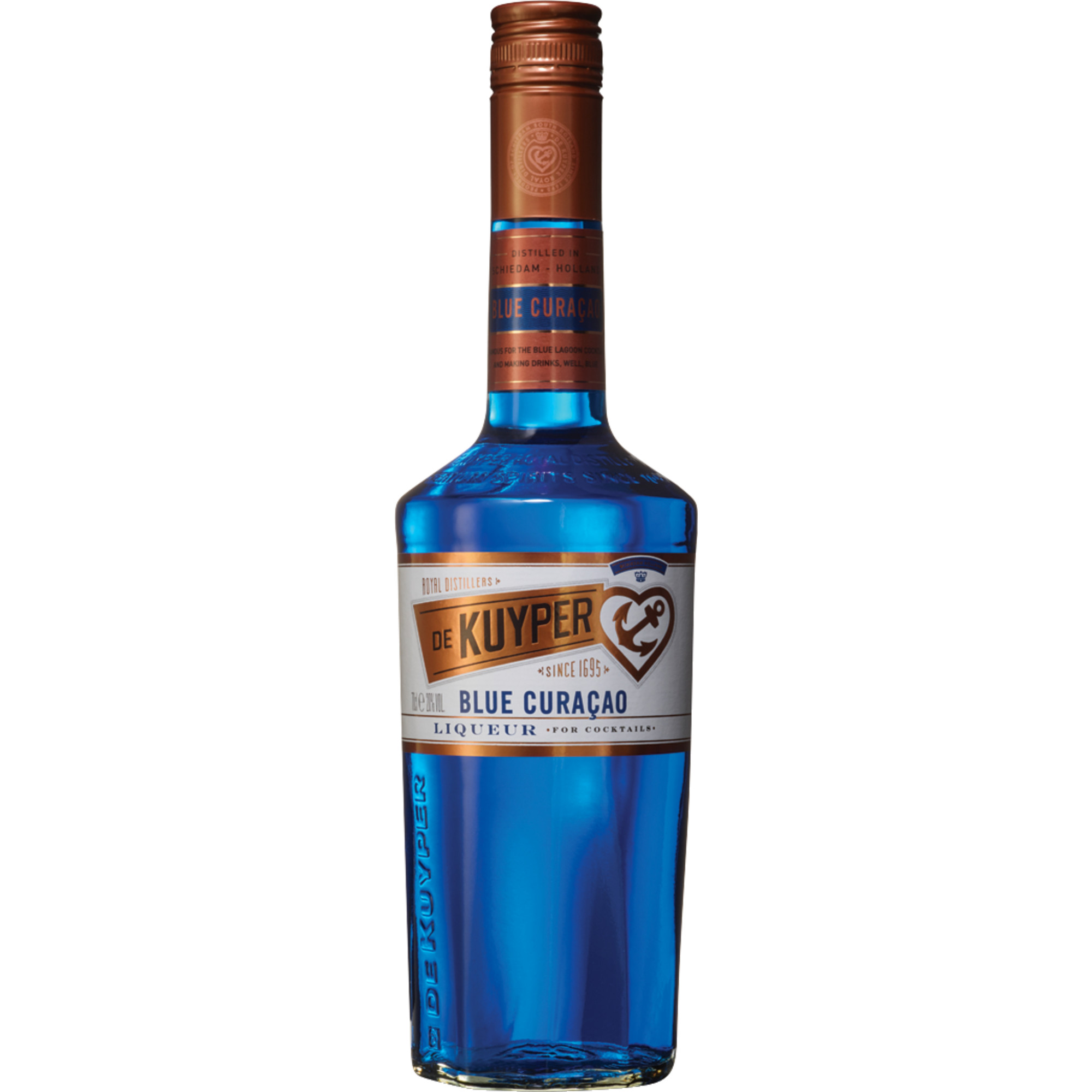 Curacao Blue DeKuyper, 0,5L, 20% Vol., Spirituosen