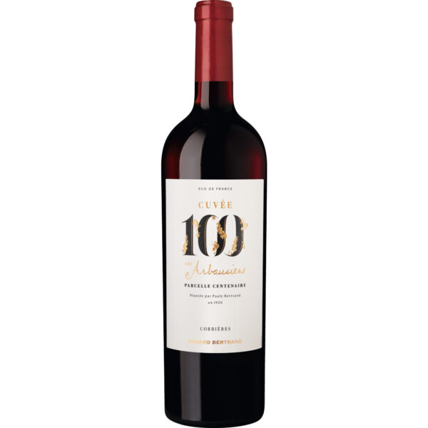 Cuvée 100 Les Arbousiers, Corbières AOP, Languedoc-Roussillon, 2020, Rotwein