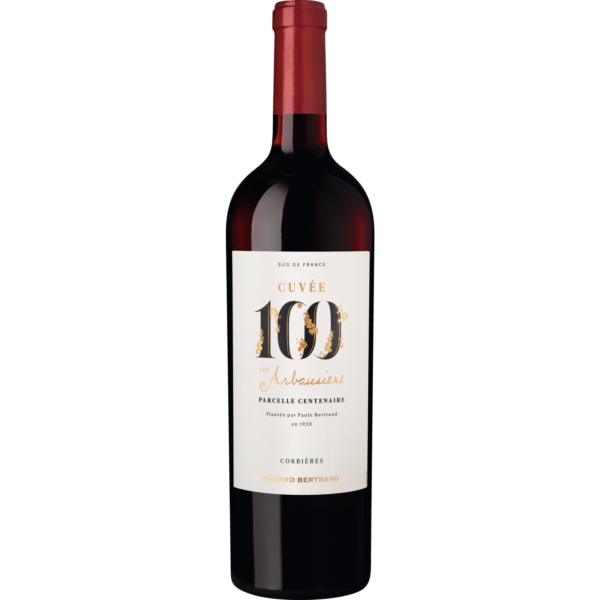 Cuvée 100 Les Arbousiers, Corbières AOP, Languedoc-Roussillon, 2020, Rotwein