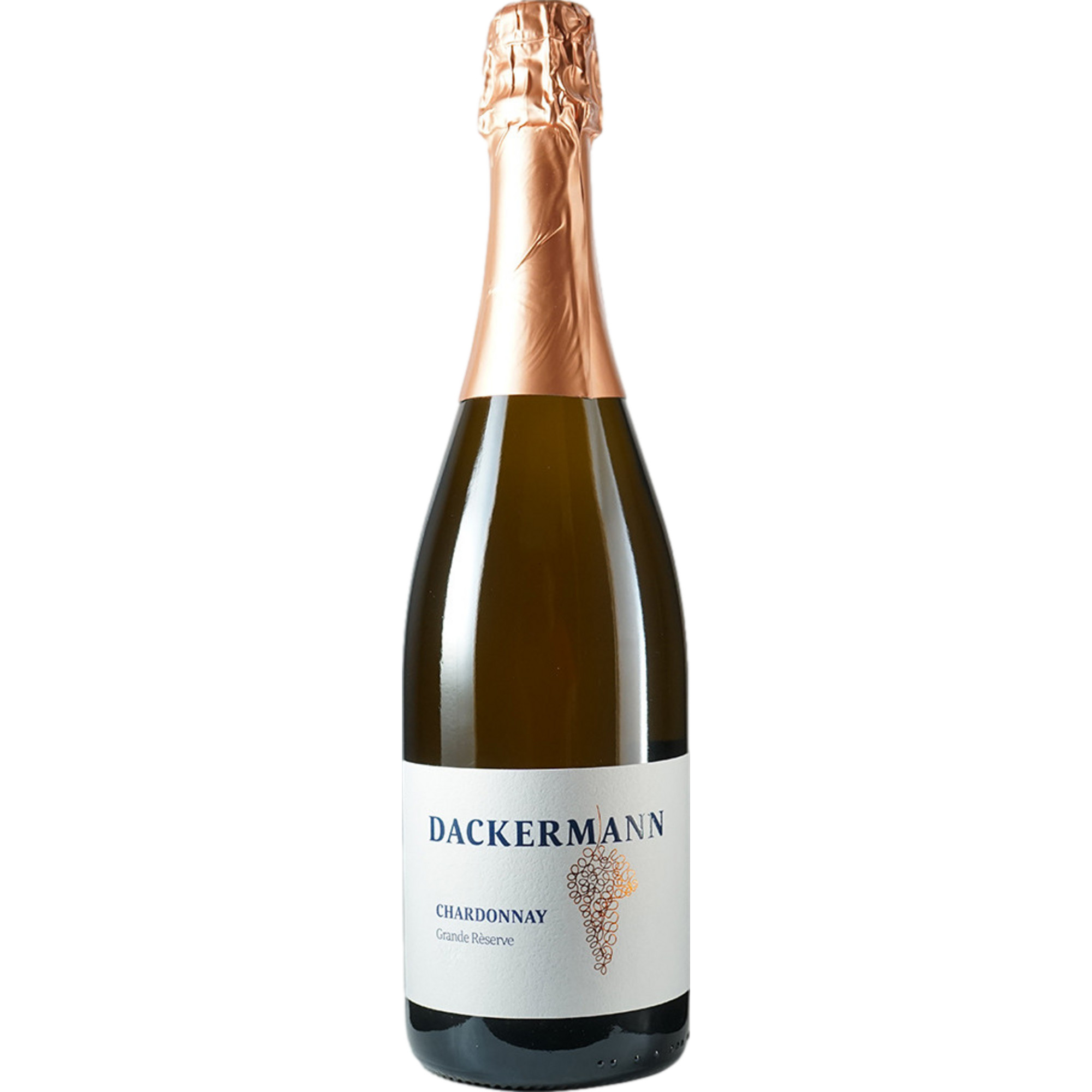 Dackermann Chardonnay Sekt Grande Réserve, Brut, Rheinhessen, Rheinhessen, 2021, Schaumwein