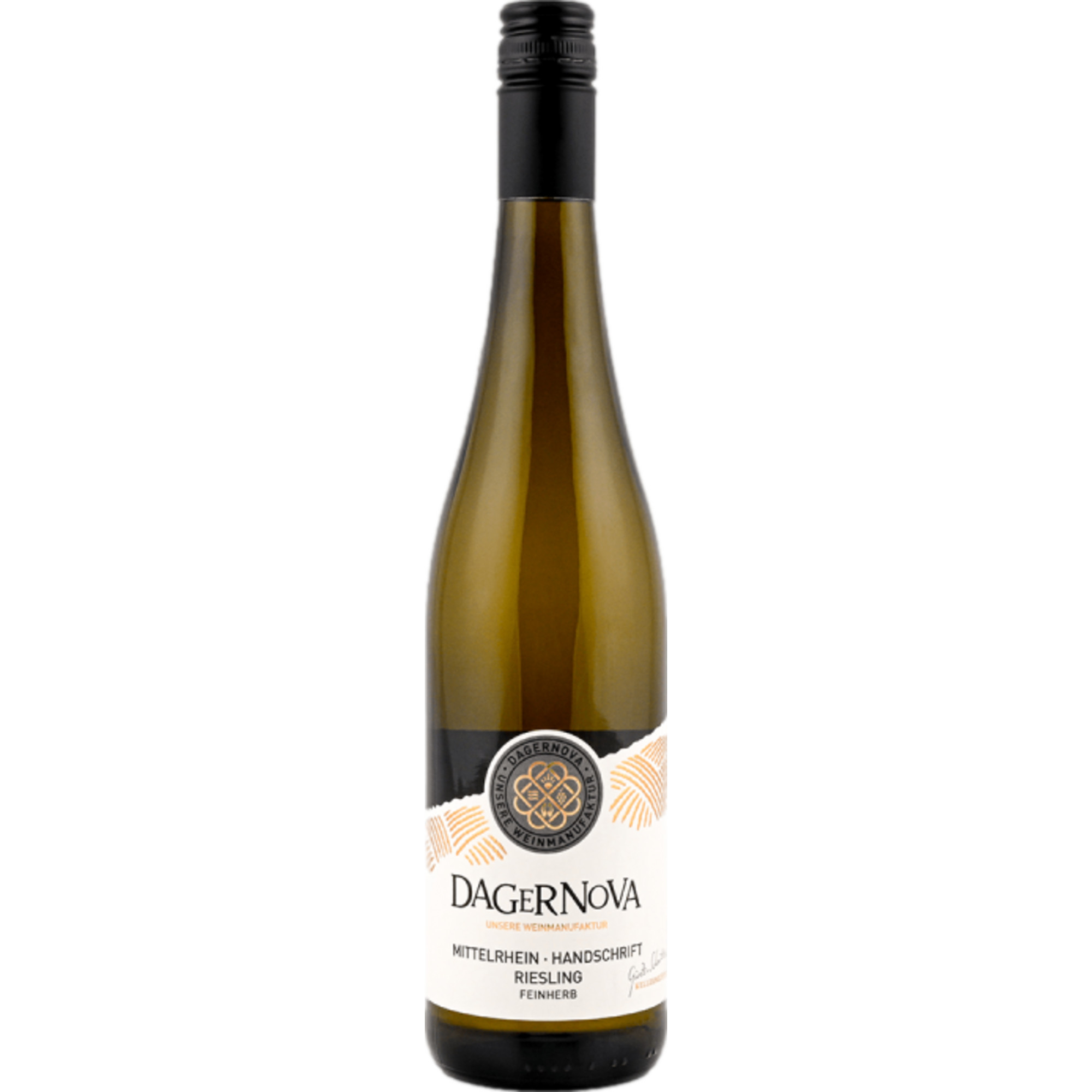 Dagernova Handschrift Mittelrhein Riesling, Feinherb, Mittelrhein, Mittelrhein, 2022, Weißwein