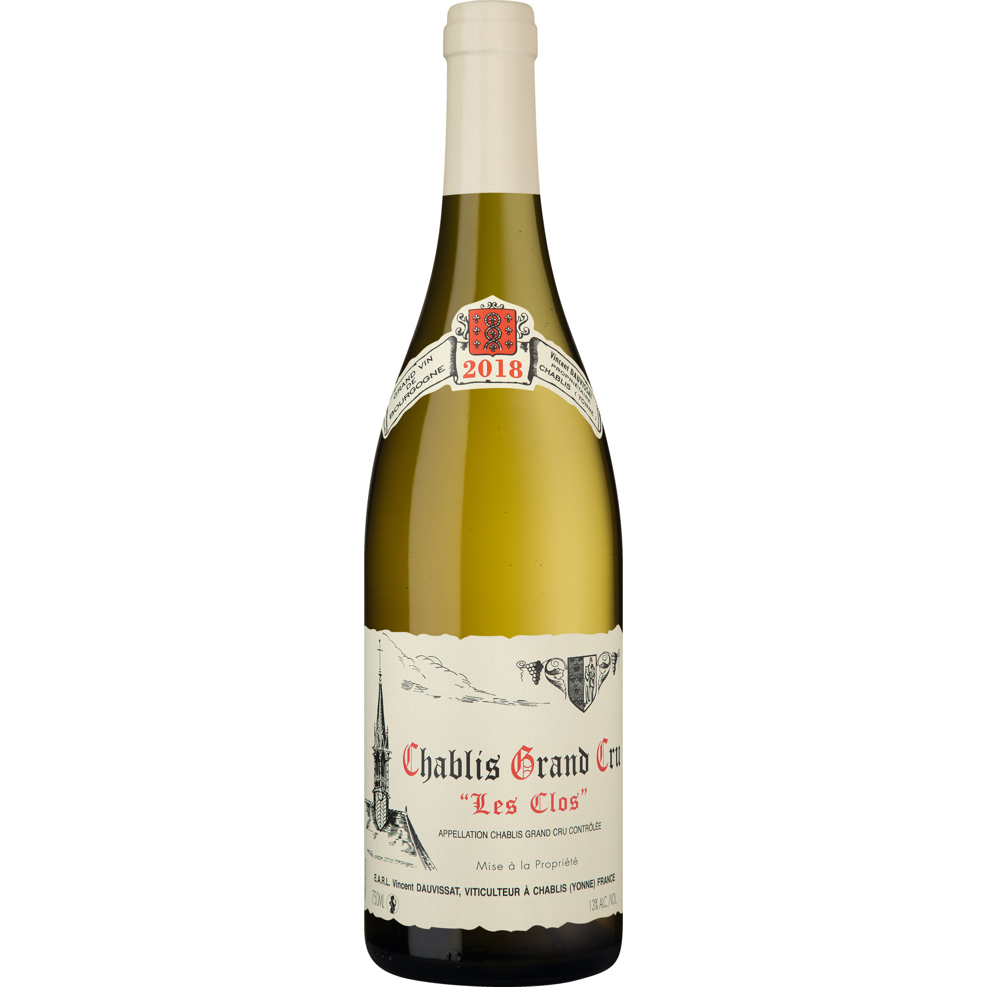 Dauvissat Le Clos Chablis, Chablis AOP, Burgund, 2018, Weißwein