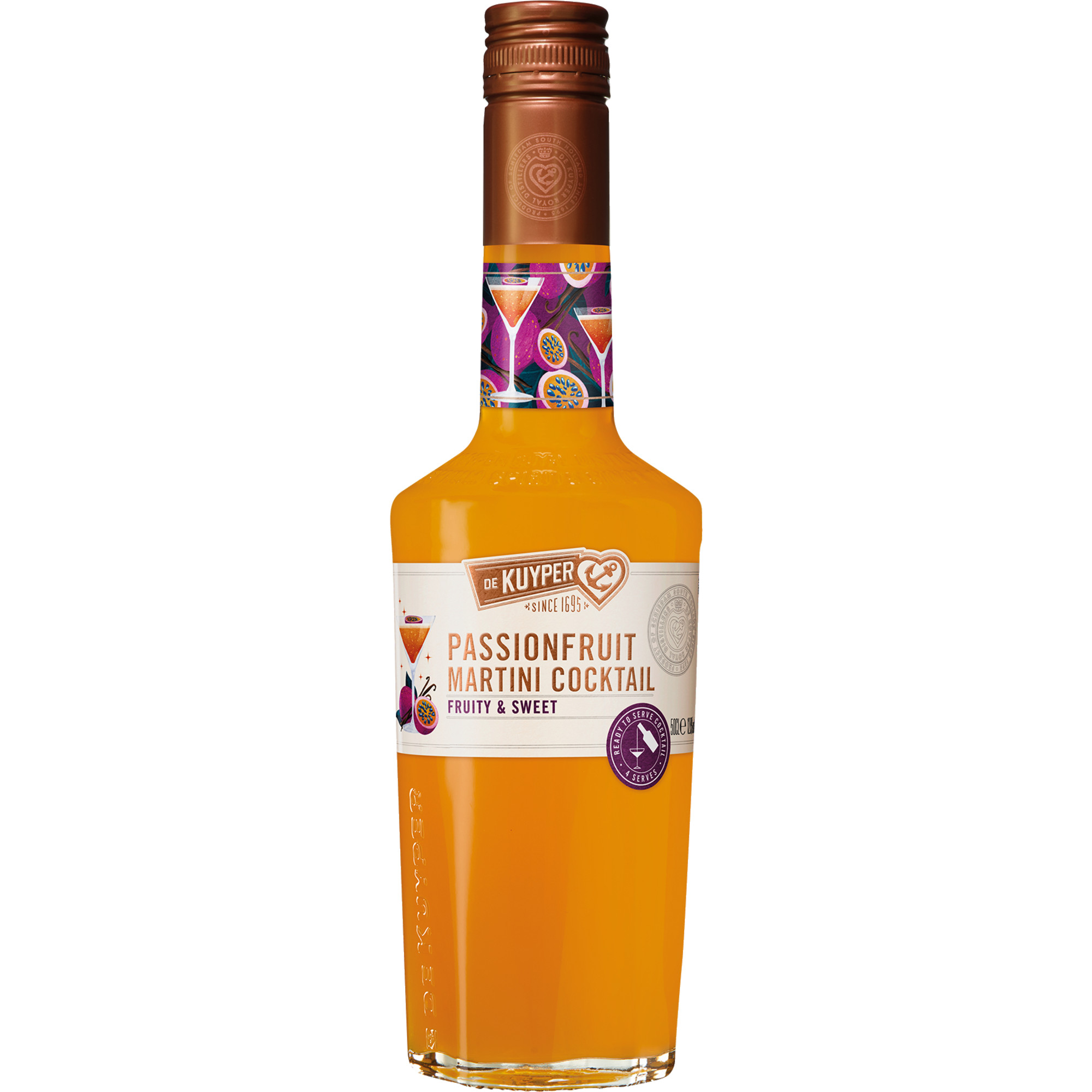 De Kuyper Passionfruit Cocktaill, 0,5 L, 12% Vol., Spirituosen
