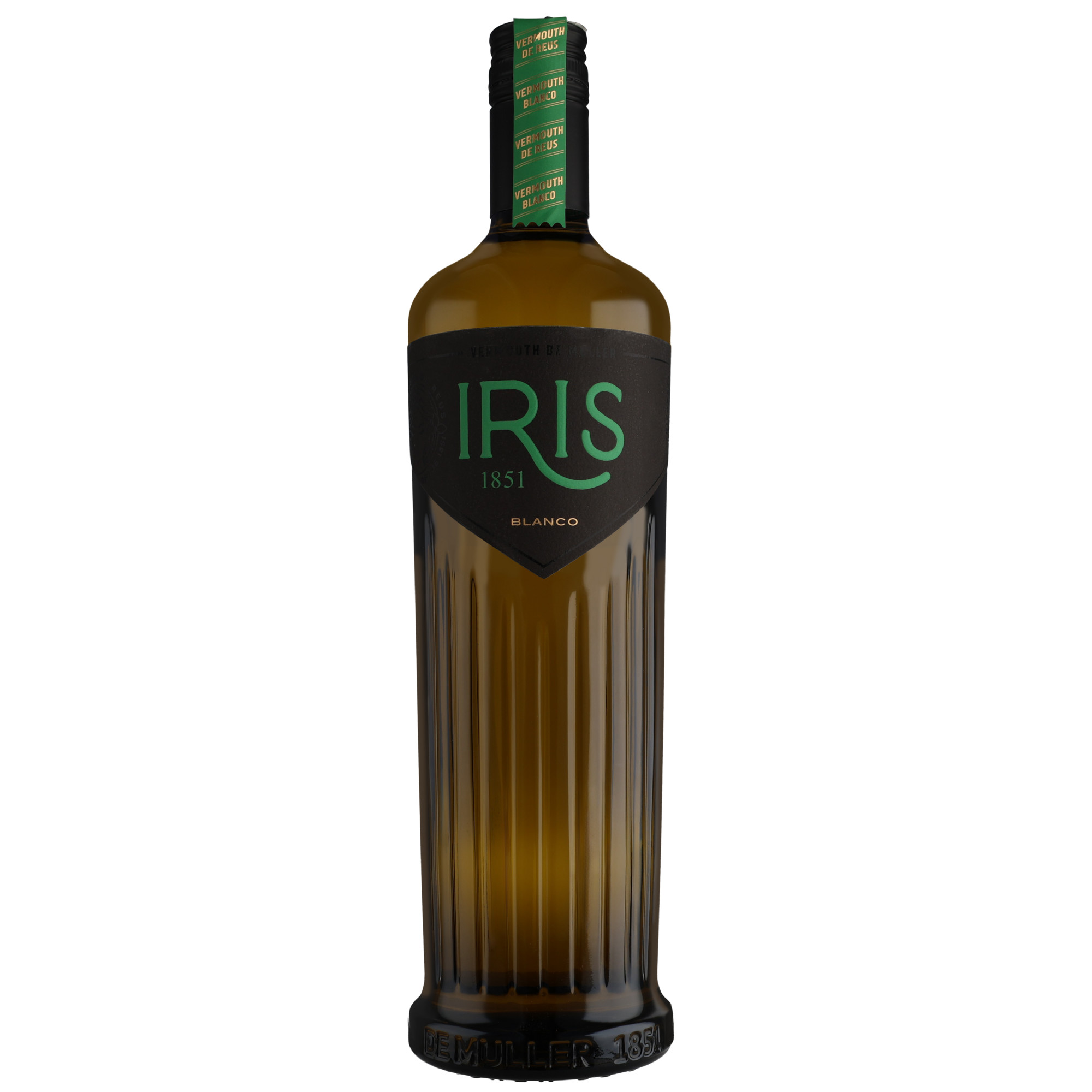 De Muller Vermouth Iris 1851 Blanco - 1,0 Liter 1L 15% Vol. Süß aus Spanien