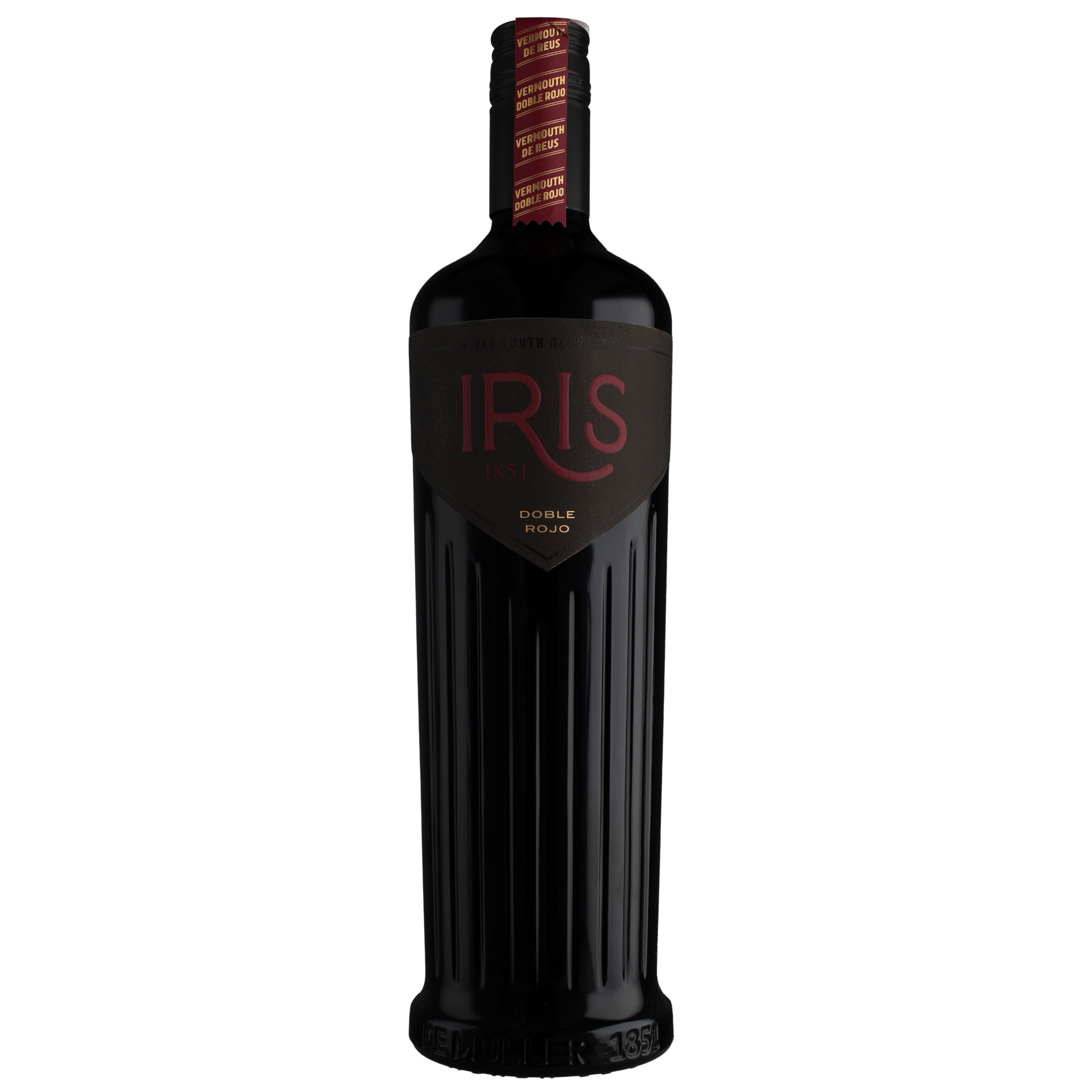 De Muller Vermouth Iris 1851 Doble Rojo - 1,0 Liter 1L 15% Vol. Süß aus Spanien