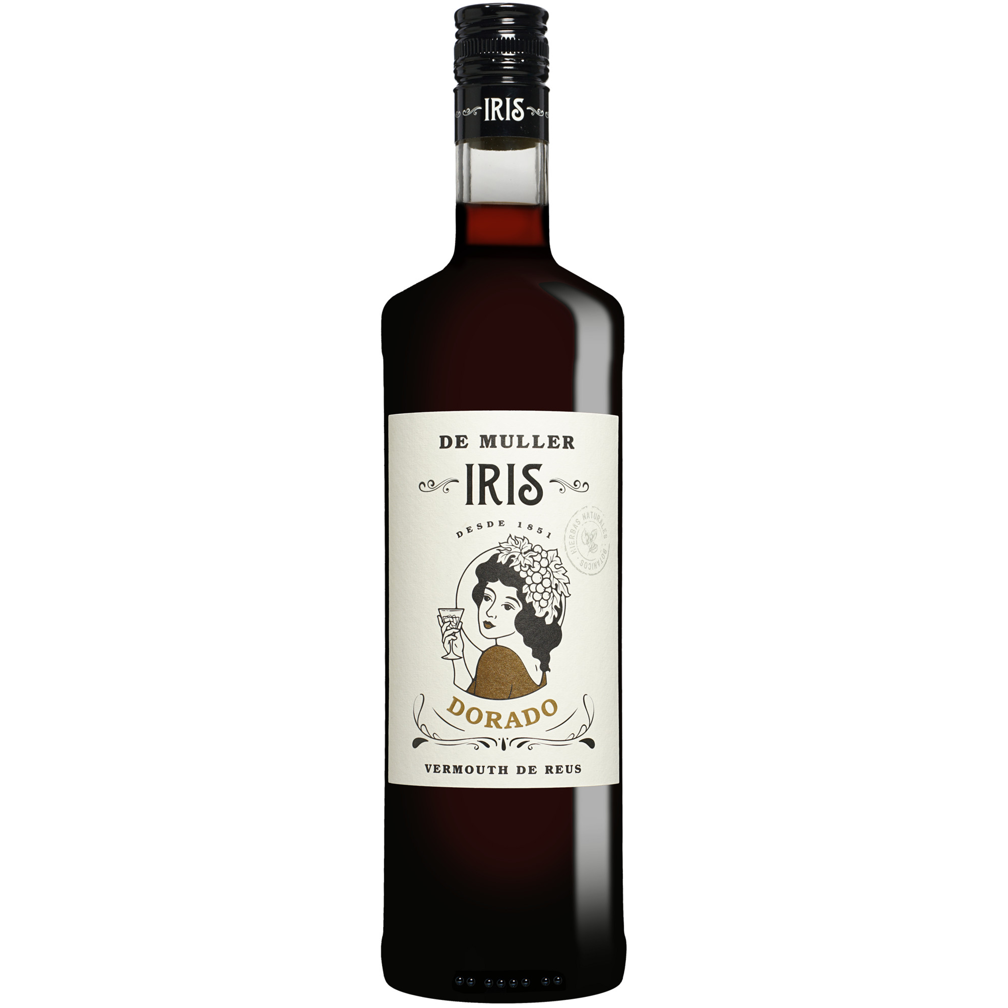 De Muller Vermut »Iris Dorado« - 1,0 L. 1L 15% Vol. Süß aus Spanien