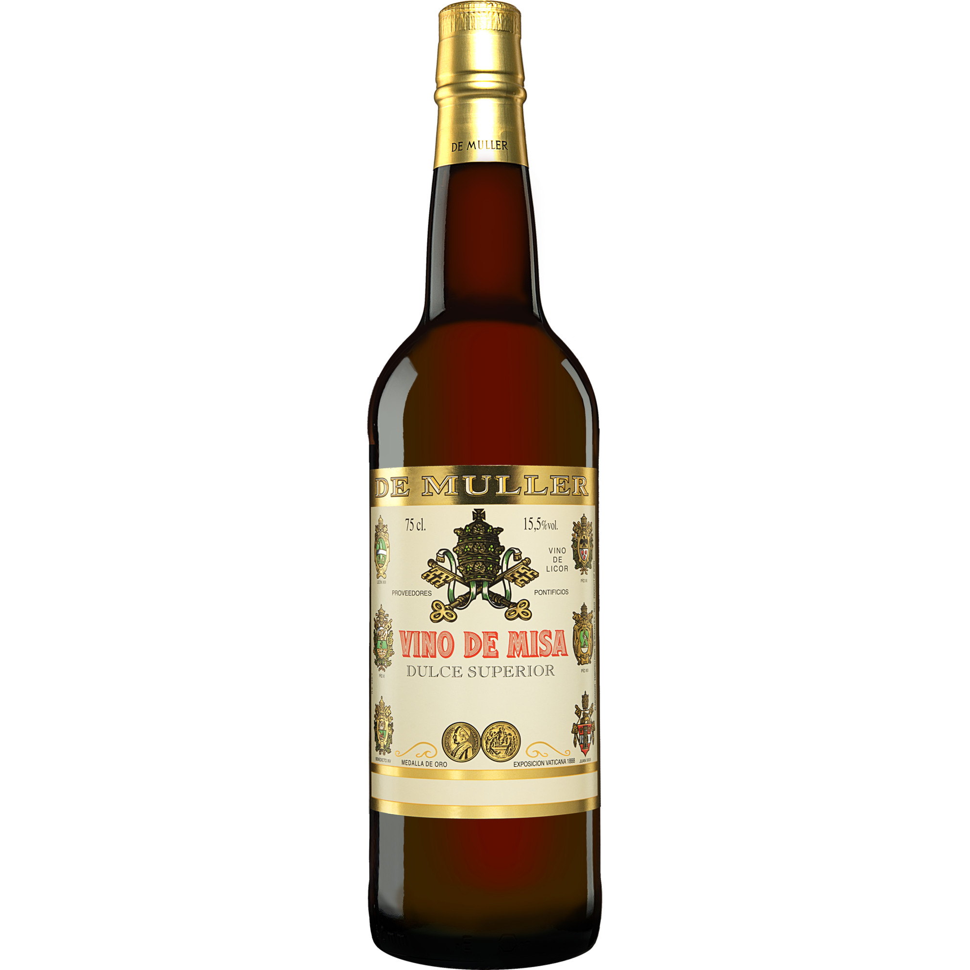 De Muller »Vino de Misa« Dulce Superior 0.75L 15.5% Vol. aus Spanien