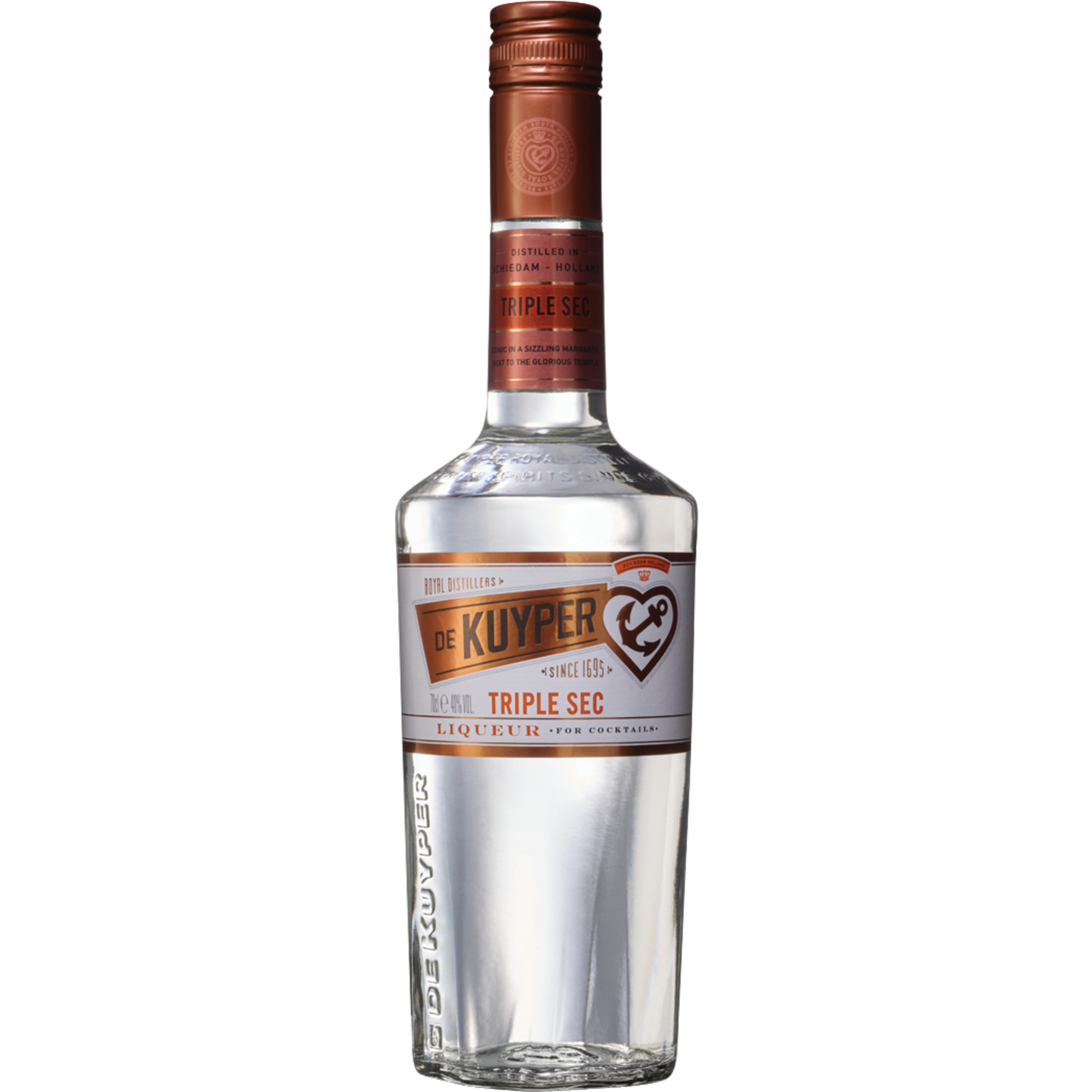 DeKuyper Curacao triple Sec, 0,7L, 40% Vol., Spirituosen