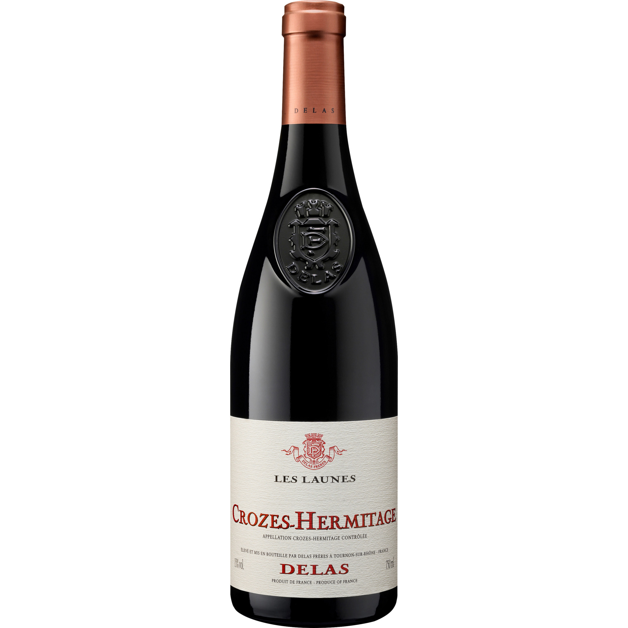 Delas Frères Les Launes, Crozes-Hermitage AOP, Rhône, 2023, Rotwein