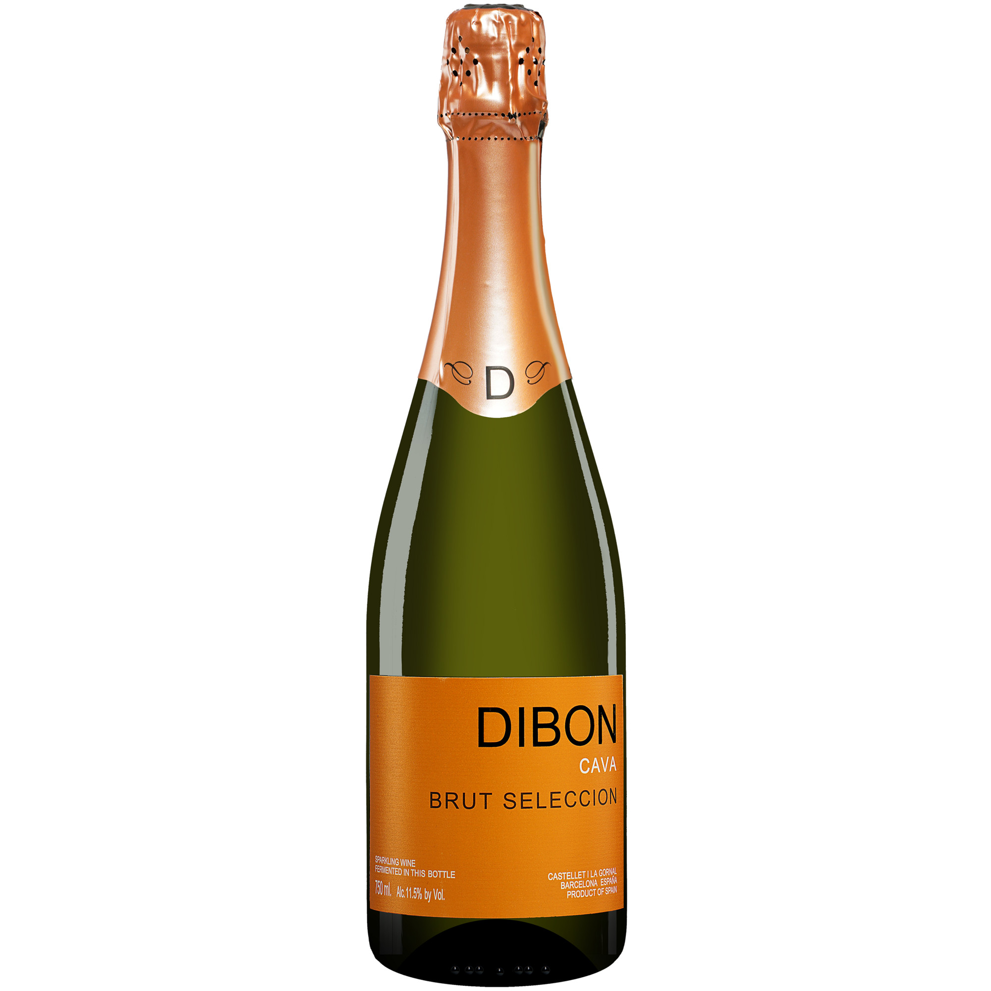 Dibon Cava Brut Seleccion 0.75L 11.5% Vol. Trocken aus Spanien