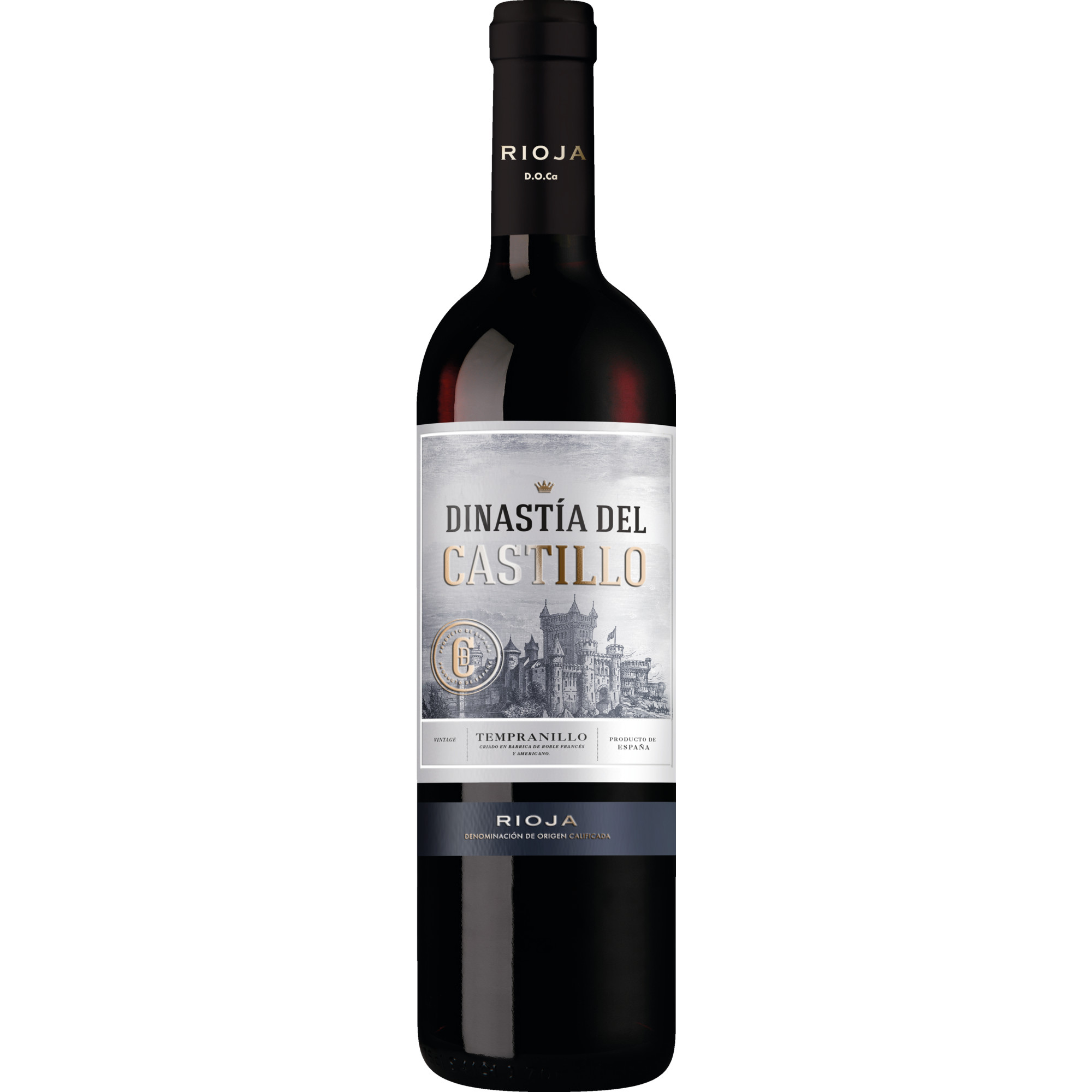 Dinastía del Castillo Tempranillo, Rioja DOCa, Rioja, 2023, Rotwein