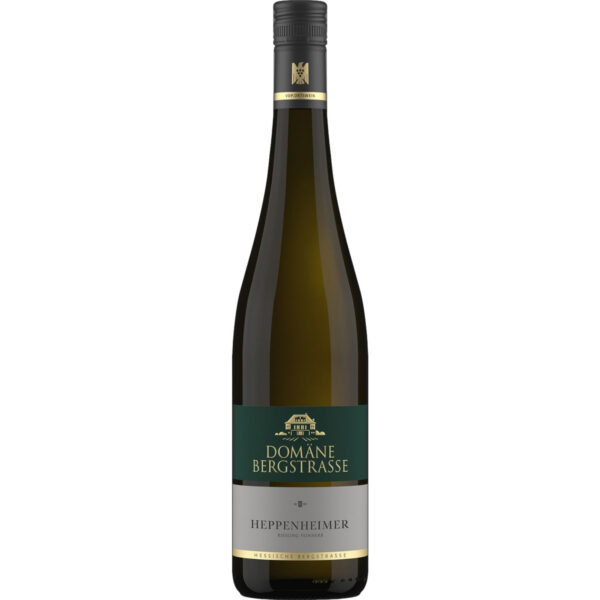 Domäne Bergstrasse Heppenheimer Riesling, Feinherb, Hessische Bergstraße, Hessische Bergstraße, 2023, Weißwein