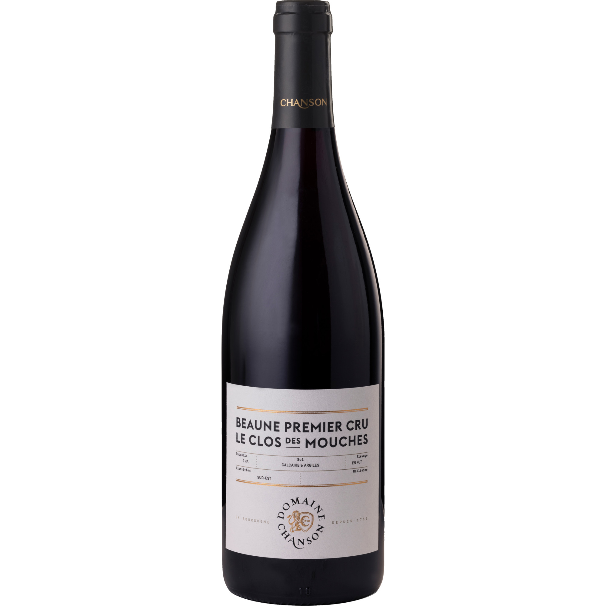 Domaine Chanson Clos des Mouches, Beaune 1er Cru, Burgund, 2022, Rotwein