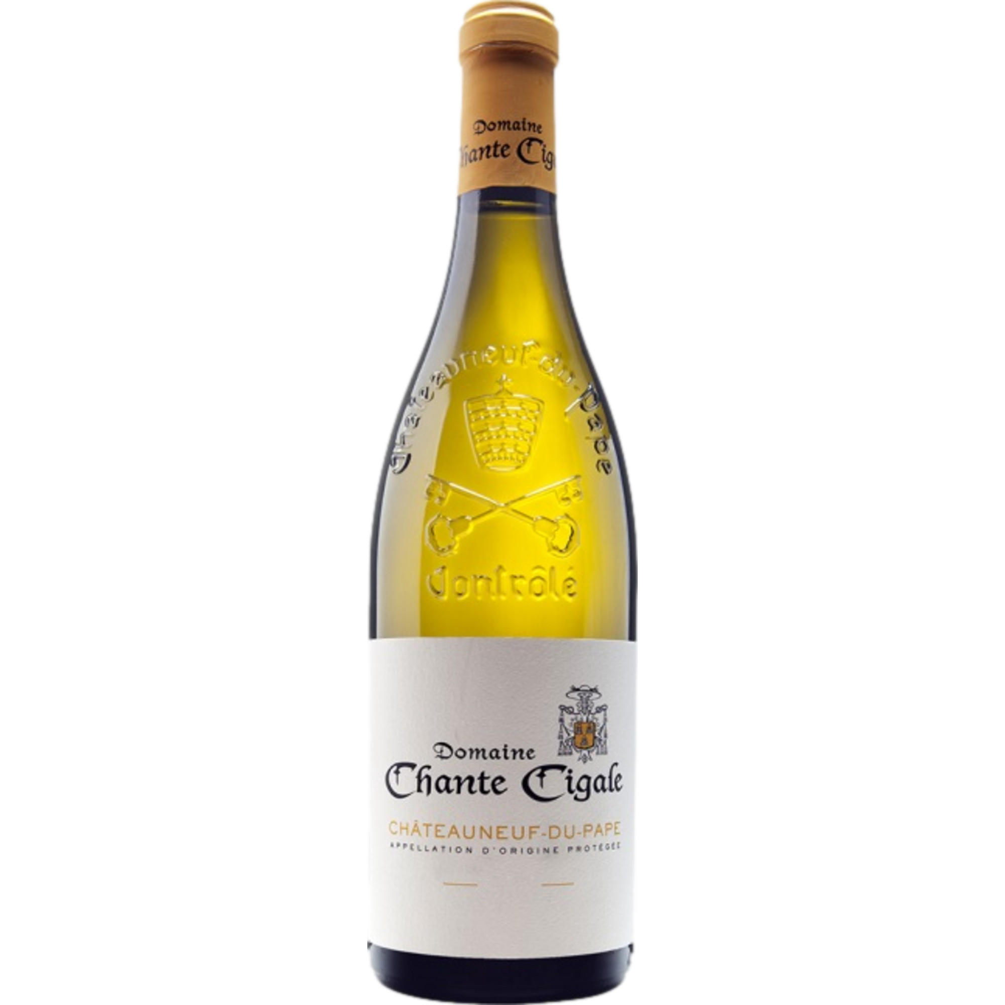 Domaine Chante Cigale Châteauneuf-du-Pape Blanc, Châteauneuf-du-Pape AOP, Rhône, 2023, Weißwein