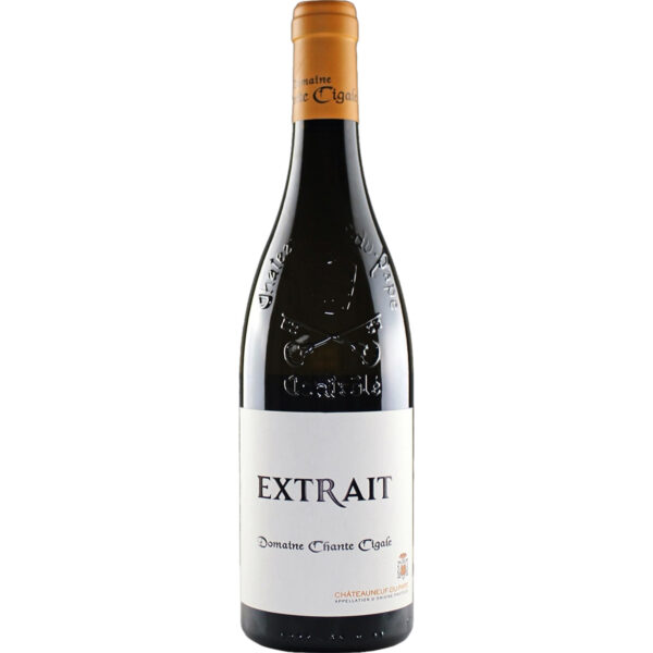 Domaine Chante Cigale Extrait, Châteauneuf-du-Pape AOP, Rhône, 2022, Weißwein