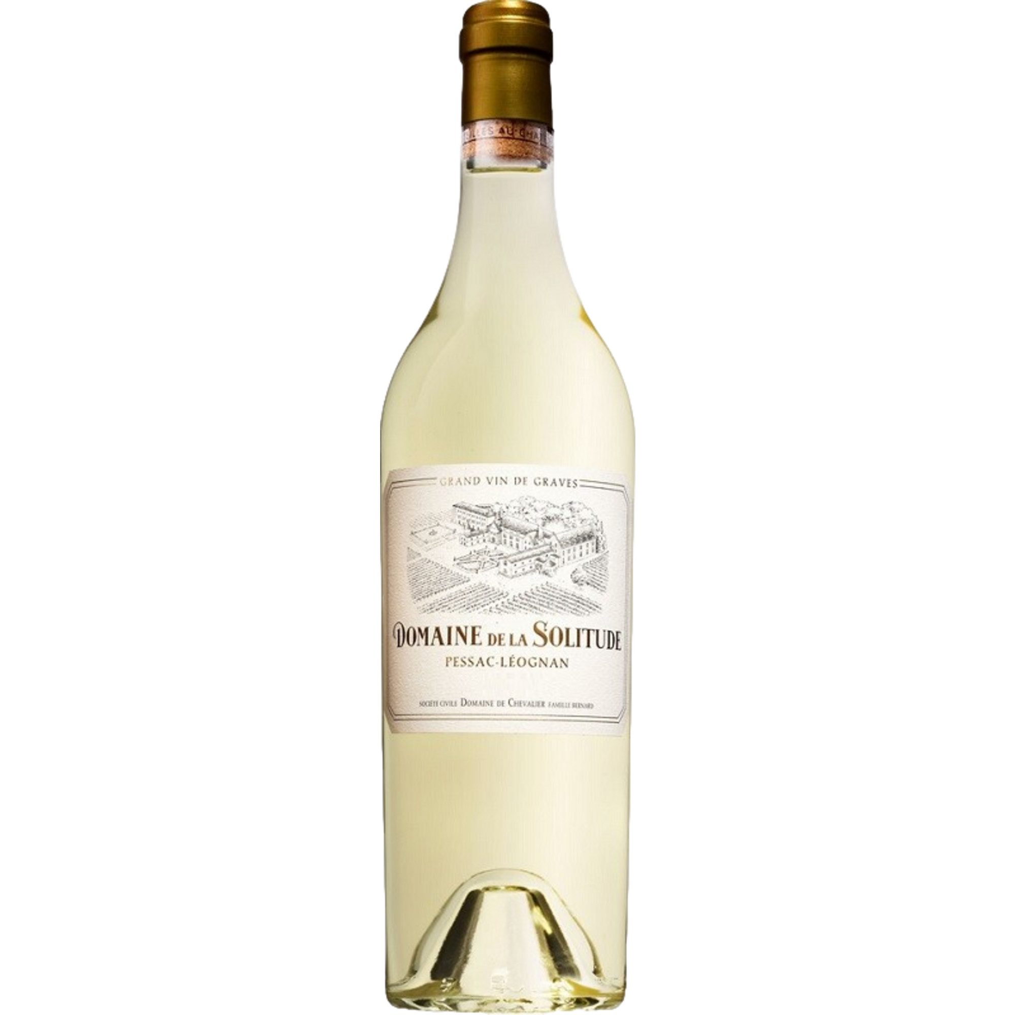 Domaine de la Solitude Blanc, Pessac-Léognan AOP, Bordeaux, 2023, Weißwein