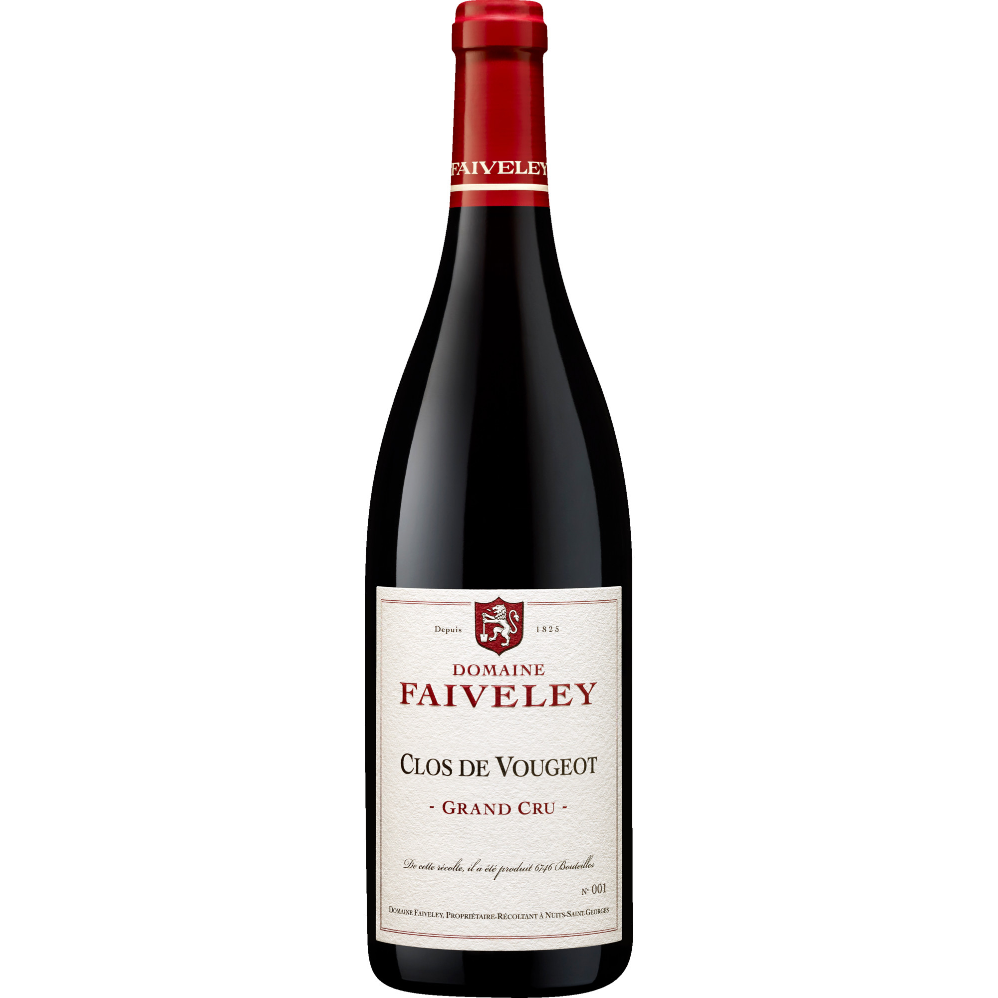 Domaine Faiveley Clos de Vougeot, Clos de Vougeot Grand Cru AOP, Burgund, 2024, Rotwein